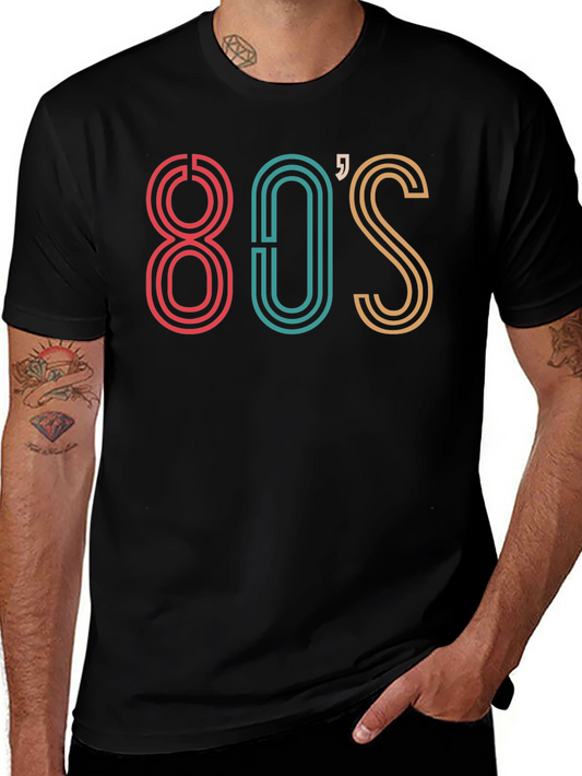 Retro 80s Style Graphic Tee