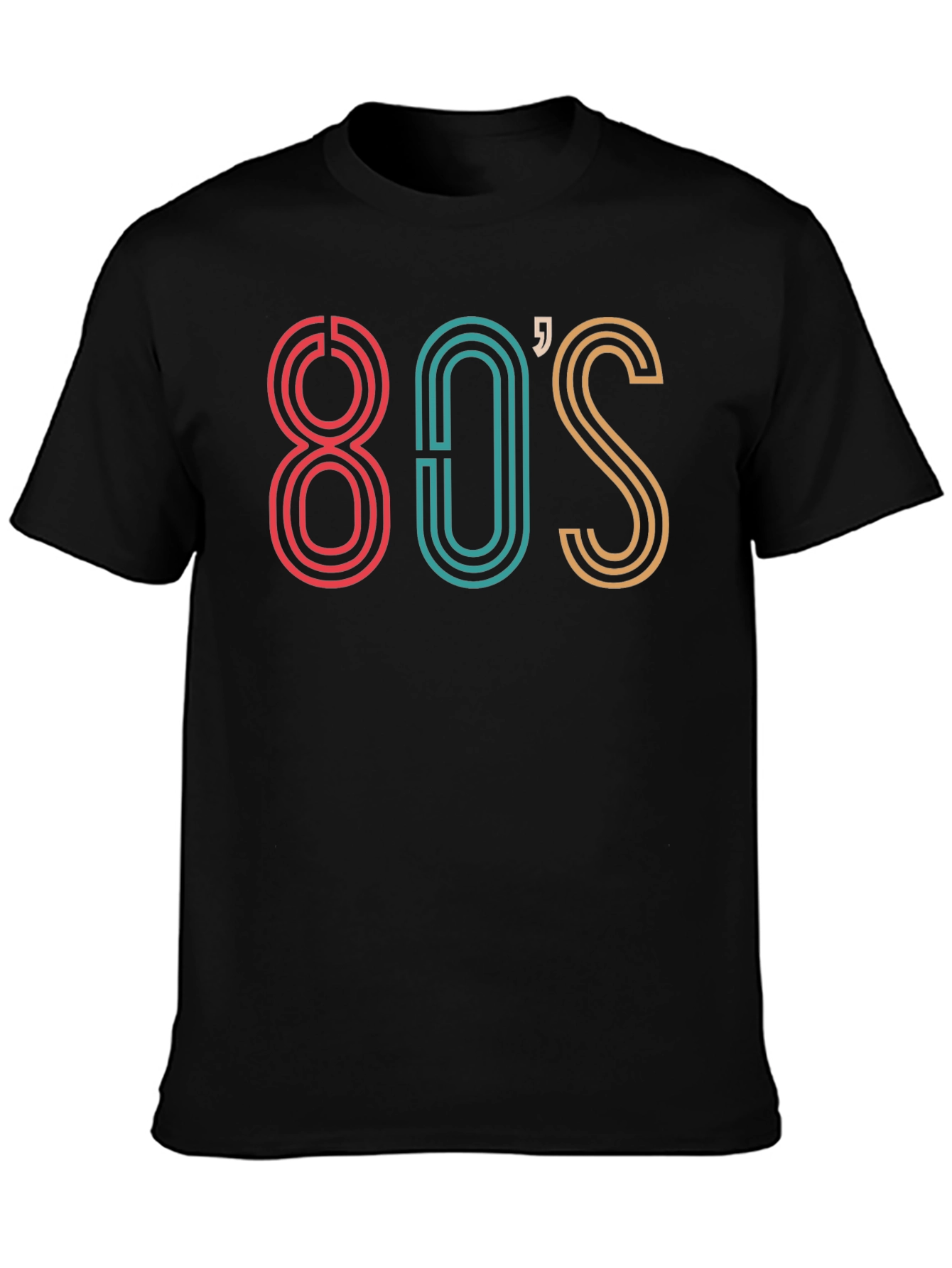 Retro 80s Style Graphic Tee