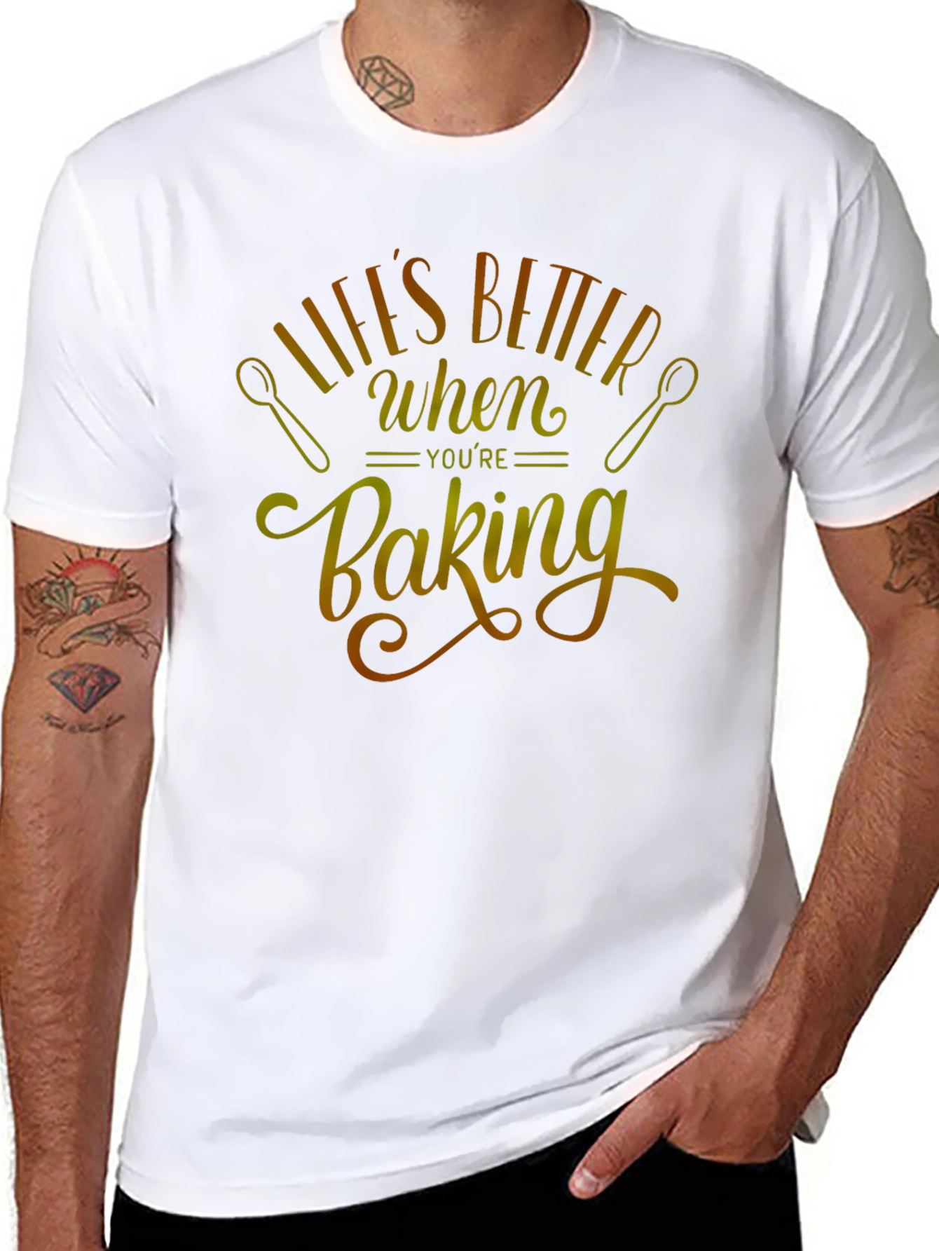 Lifes Better When Youre Baking T-Shirt