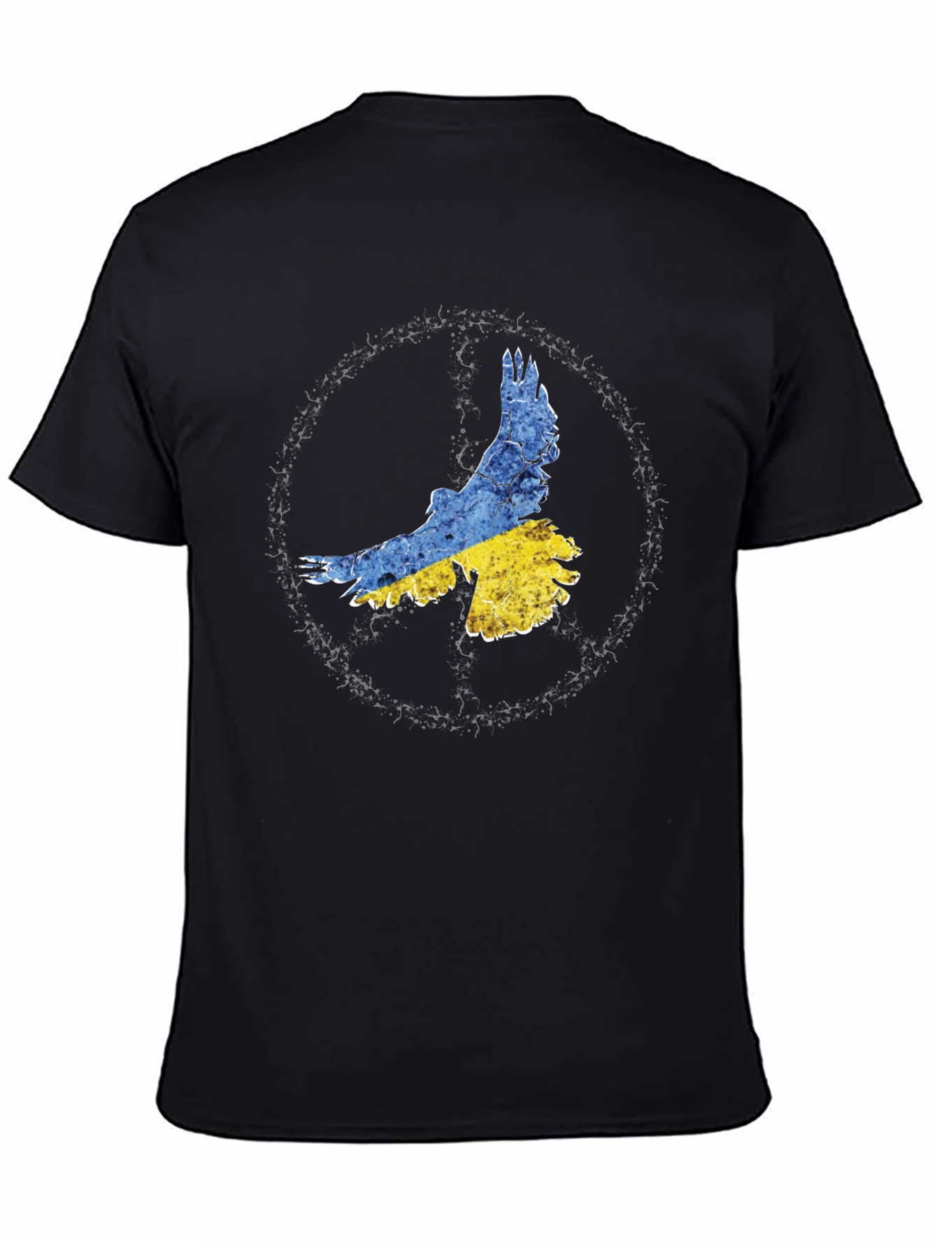 Ukraine Eagle Peace Symbol T-Shirt