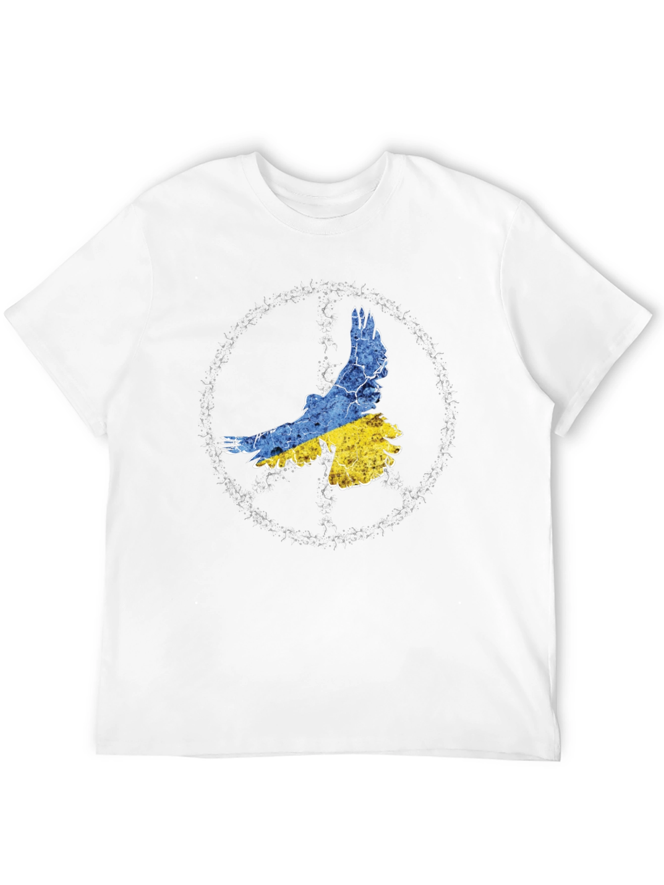 Ukraine Eagle Peace Symbol T-Shirt