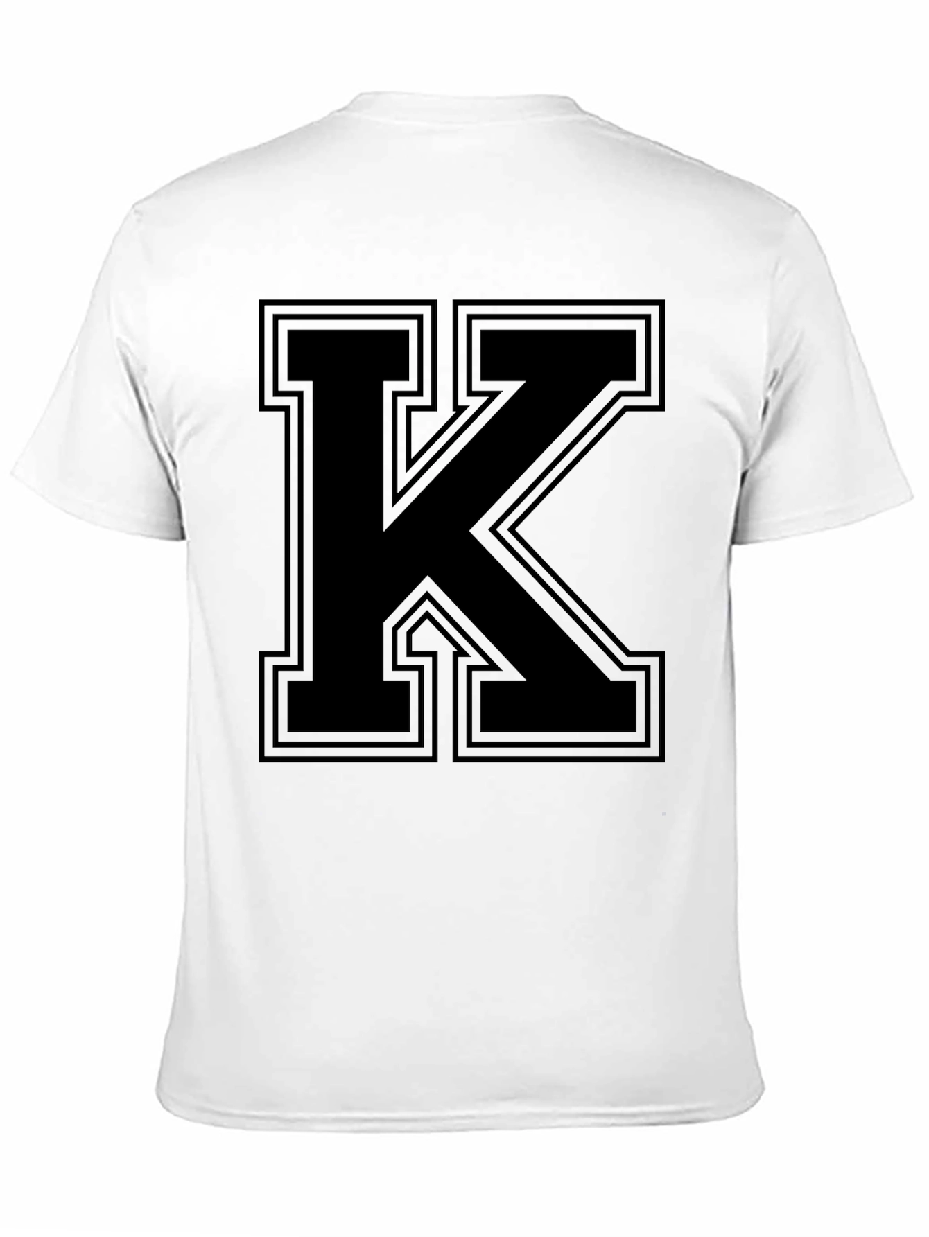 Bold Black Letter K T-Shirt