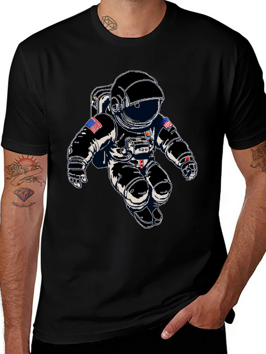 Astronaut Graphic Print T-Shirt