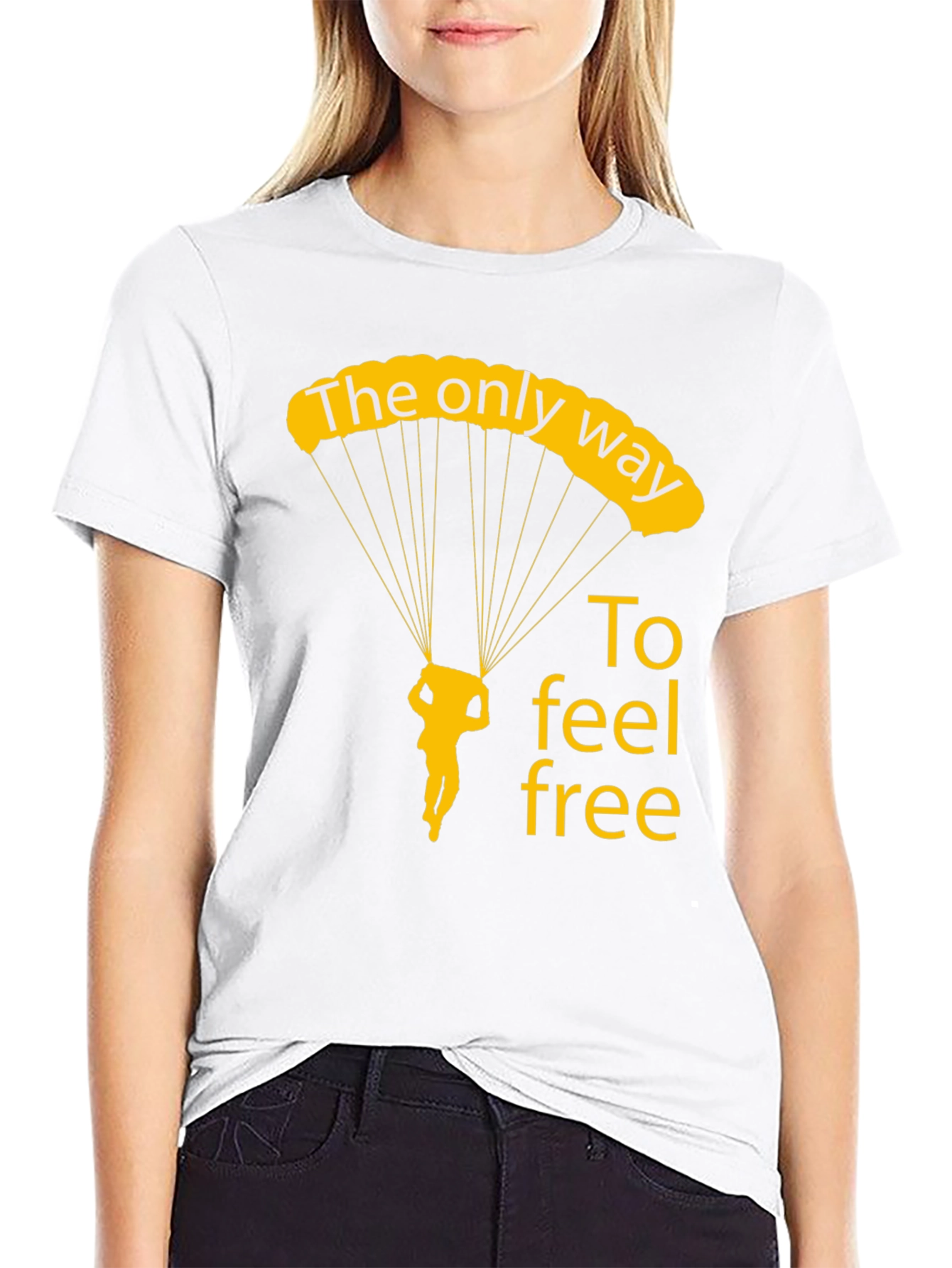 Skydiving T-Shirt: The Only Way to Feel Free