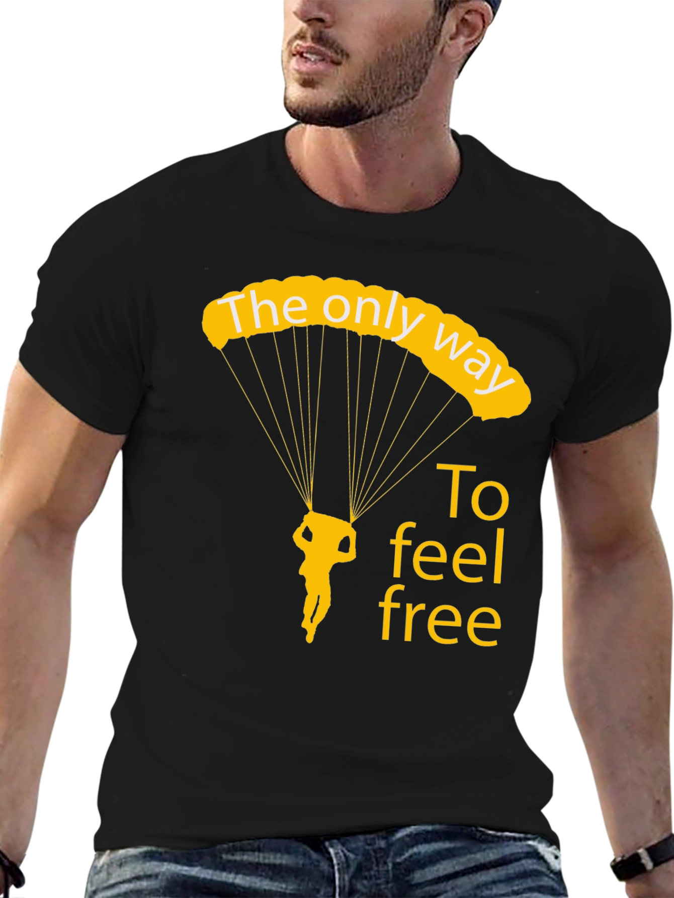Skydiving T-Shirt: The Only Way to Feel Free