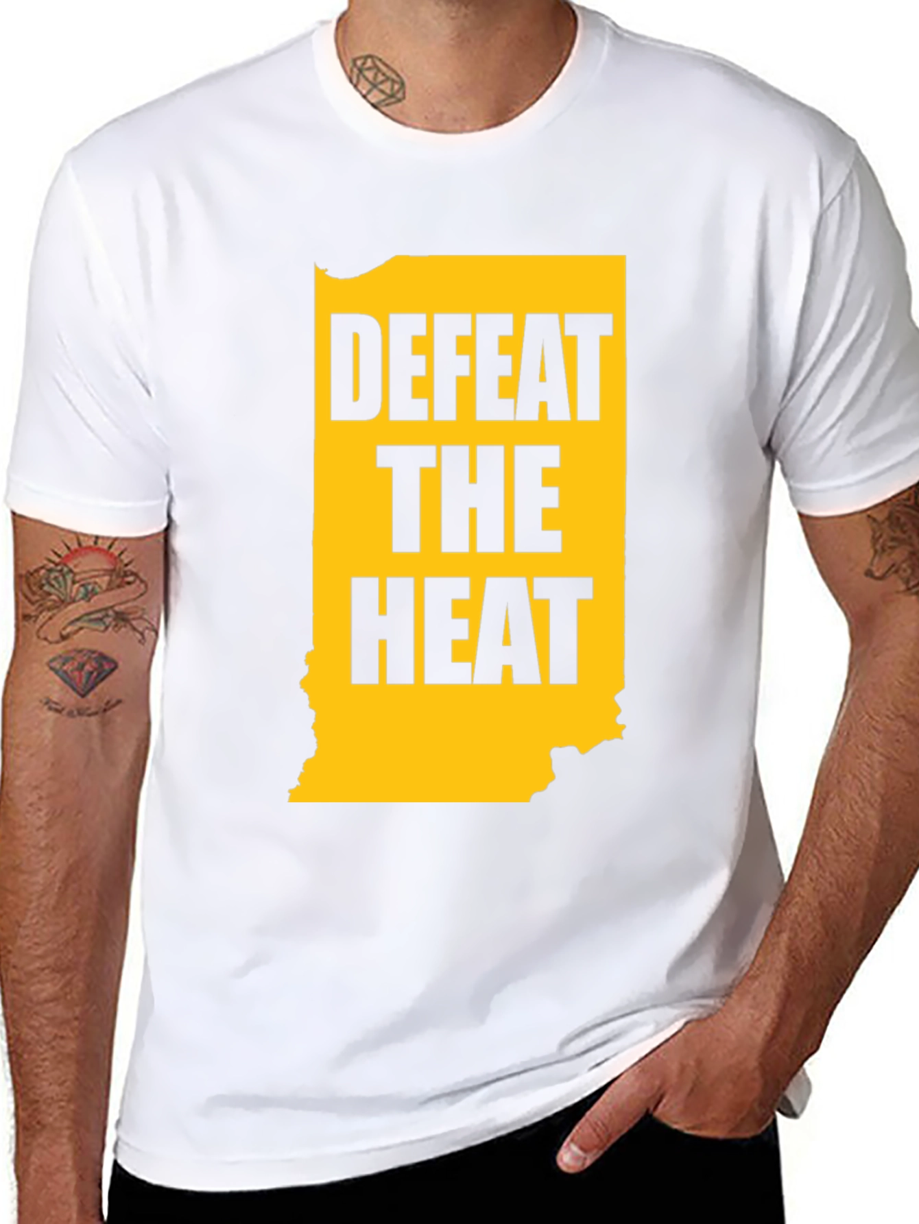 Defeat the Heat Indiana State T-Shirt