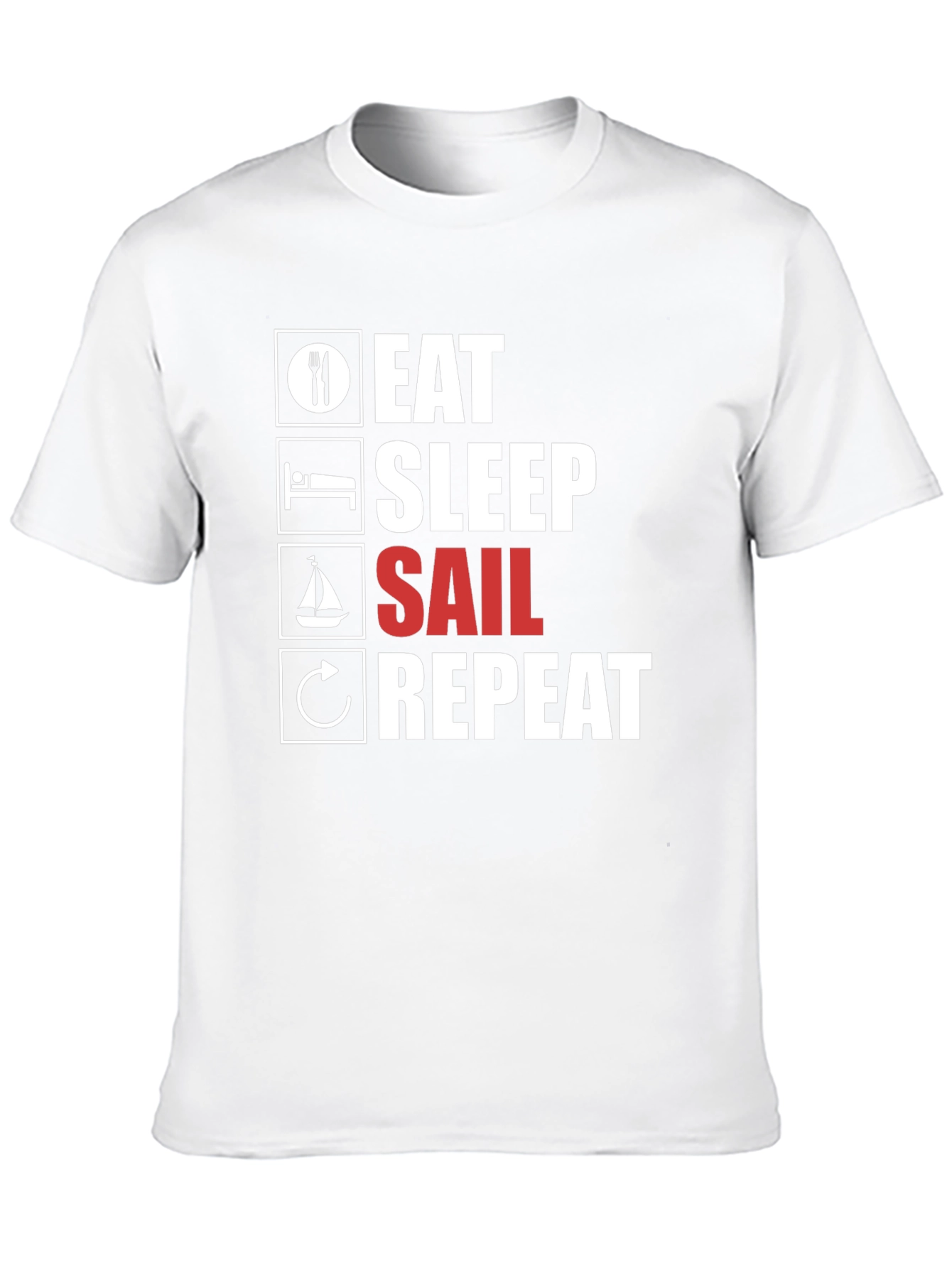 Eat Sleep Sail Repeat T-Shirt