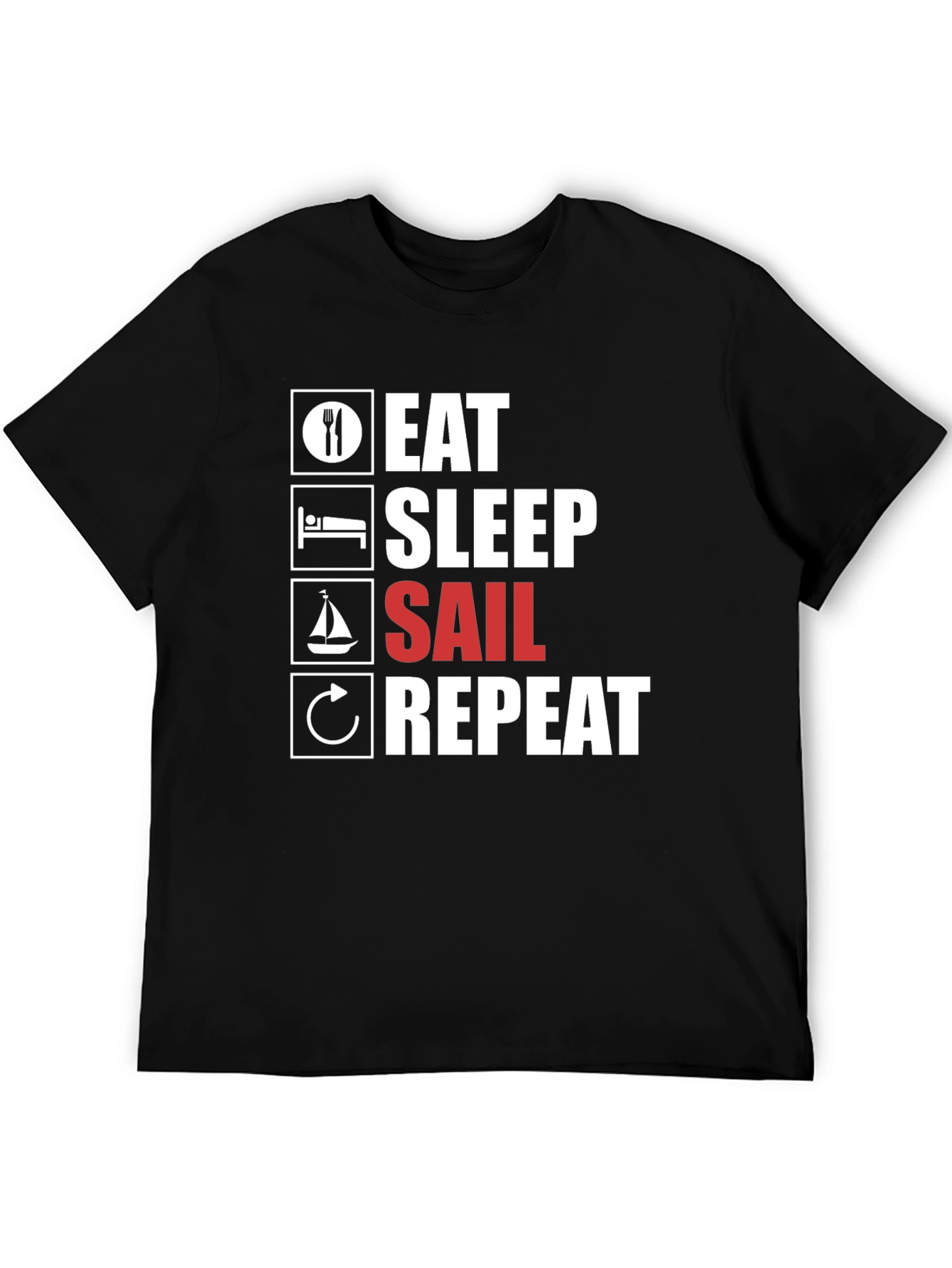 Eat Sleep Sail Repeat T-Shirt
