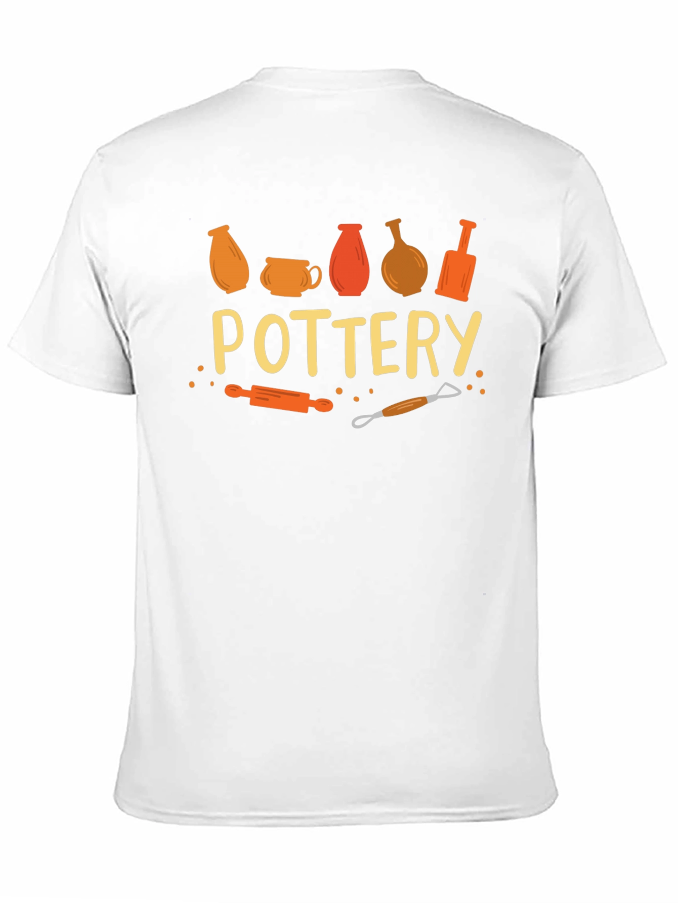 Pottery Themed Graphic Tee