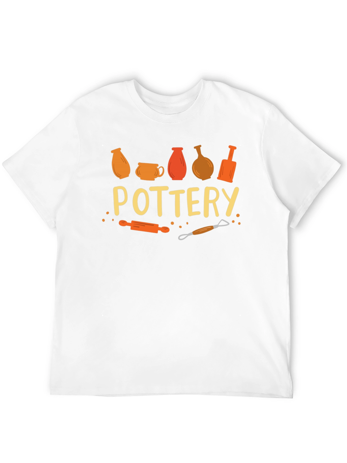 Pottery Themed Graphic Tee