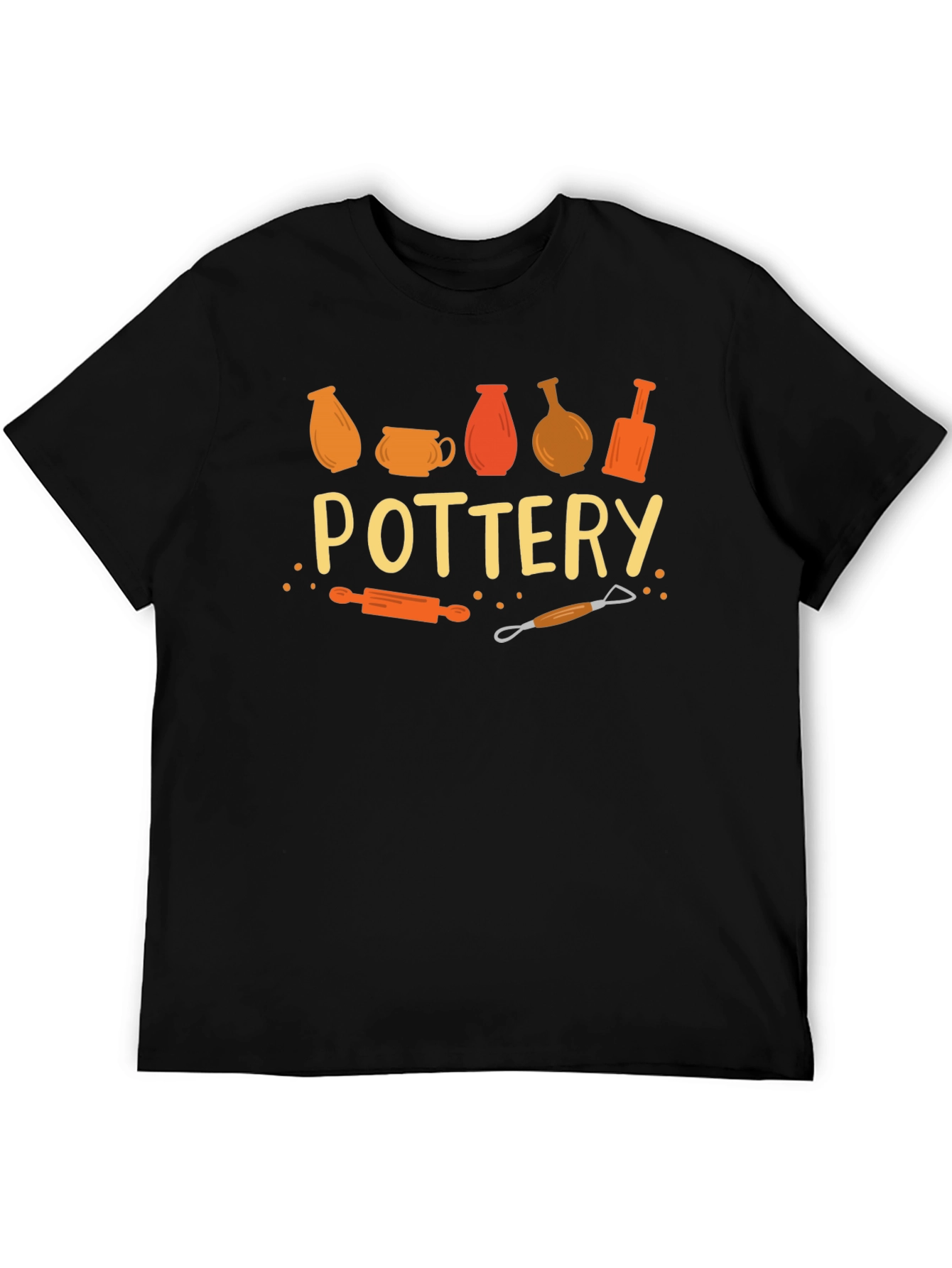 Pottery Themed Graphic Tee