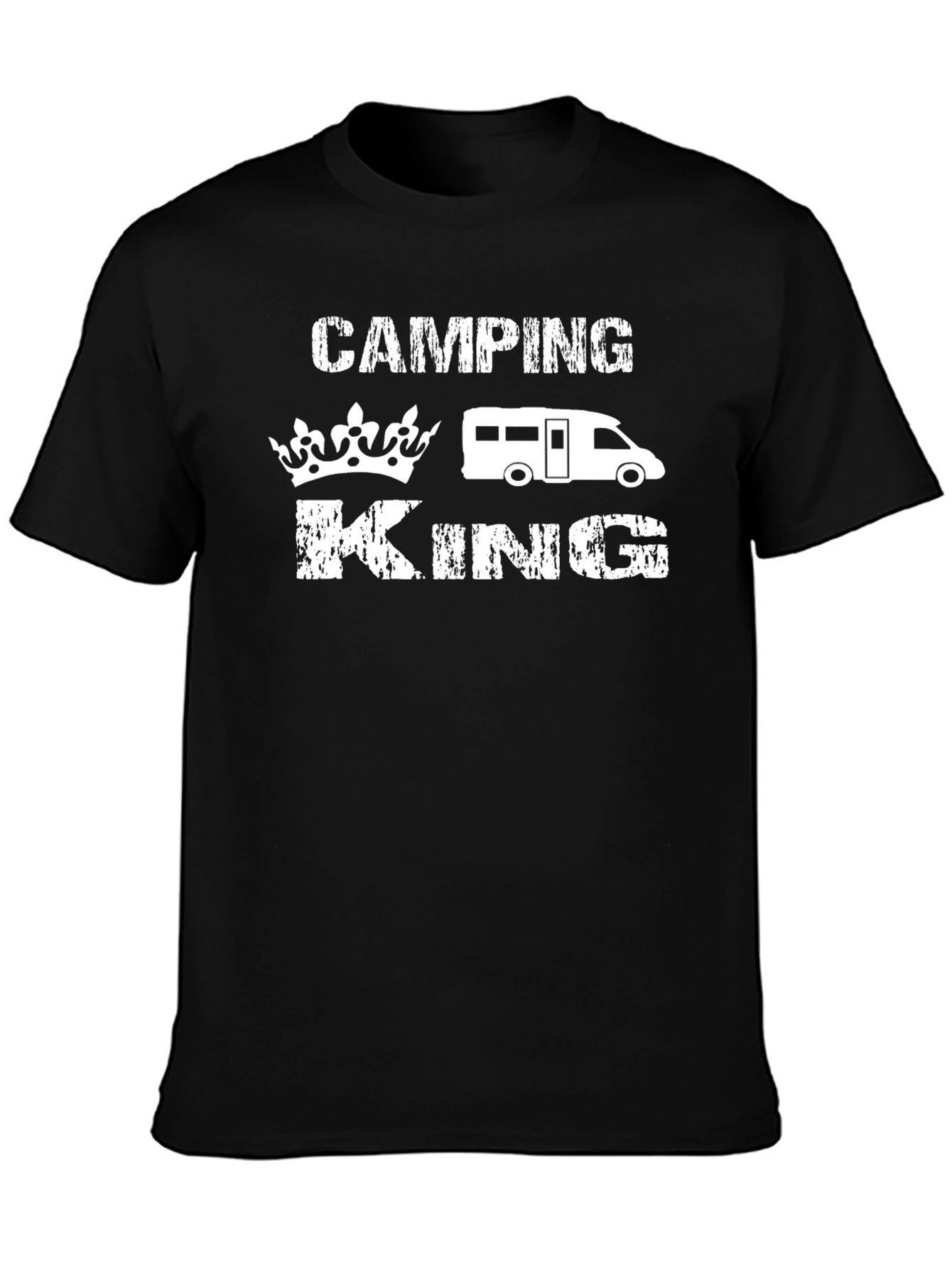 Camping King Graphic T-Shirt - Adventure Tee