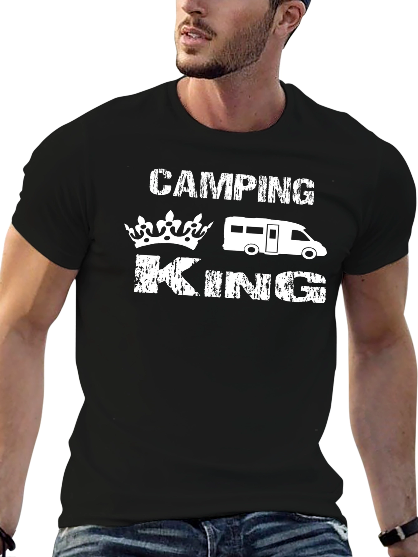 Camping King Graphic T-Shirt - Adventure Tee
