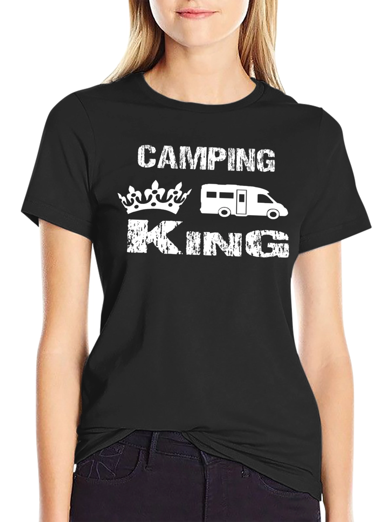 Camping King Graphic T-Shirt - Adventure Tee