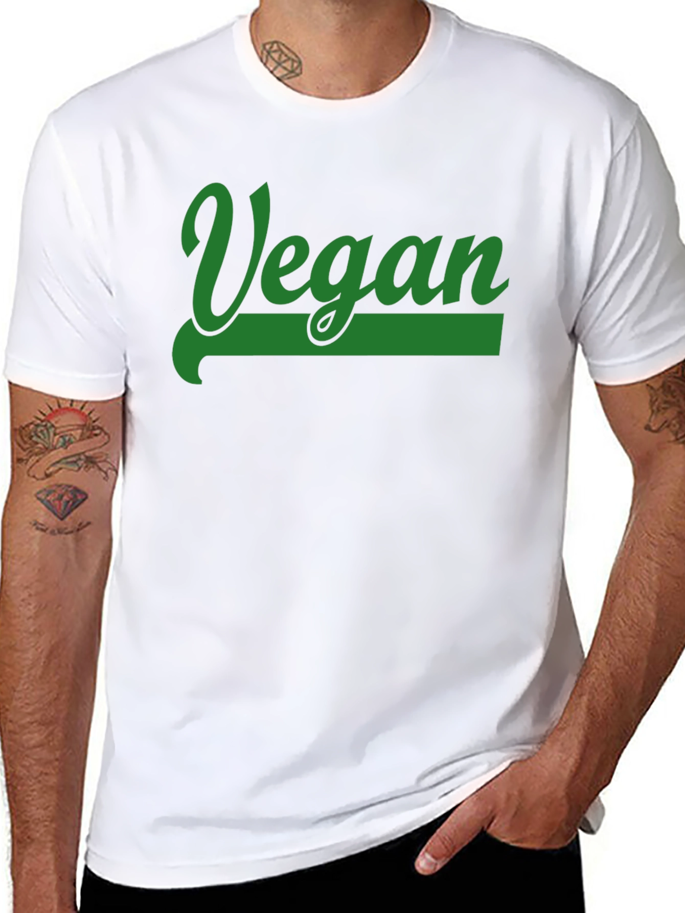 Vegan Graphic T-Shirt - Stylish & Comfortable