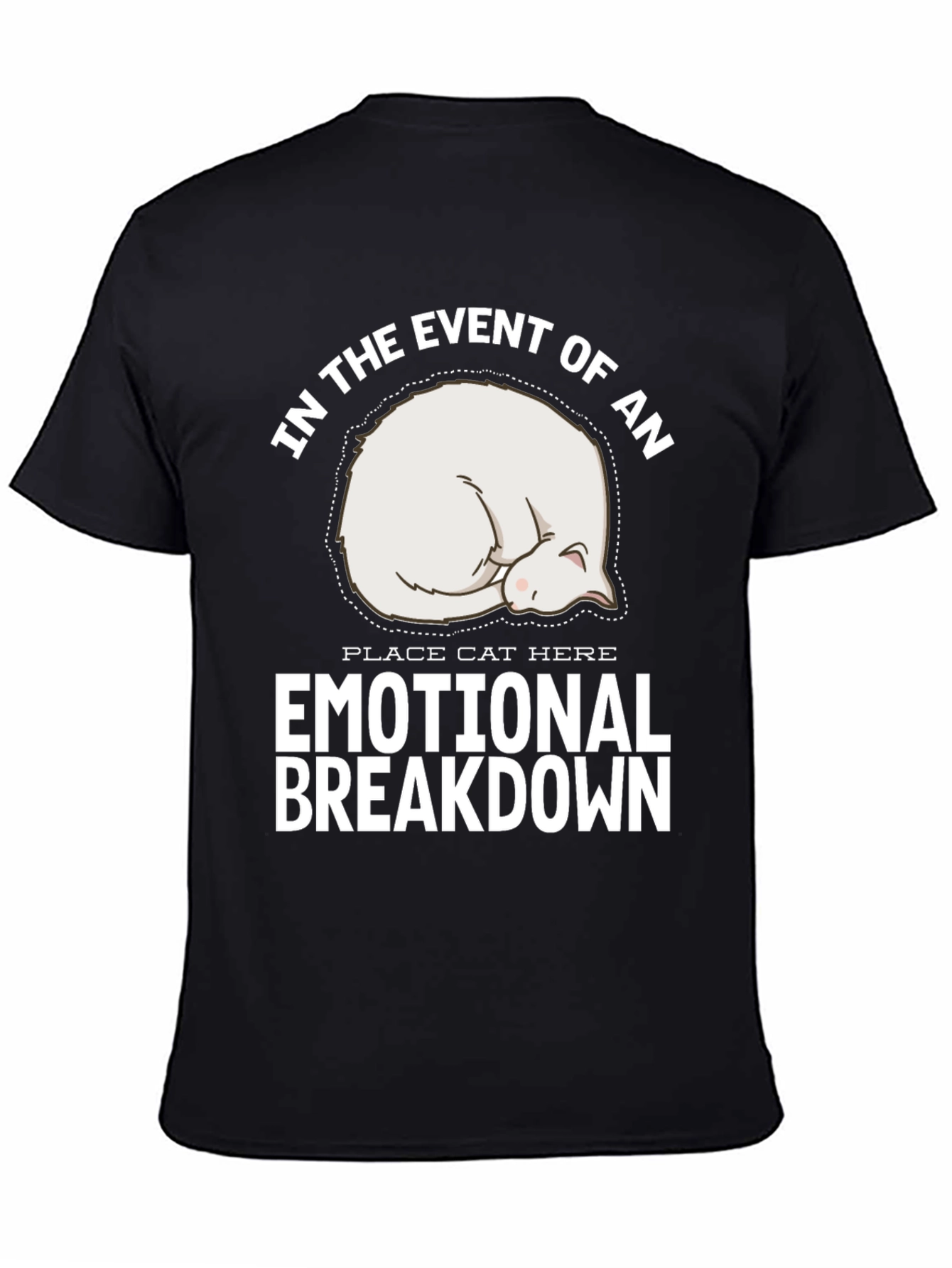 Emotional Breakdown Cat T-Shirt