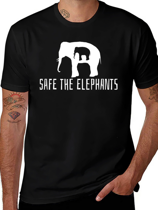 Save The Elephants Graphic Tee