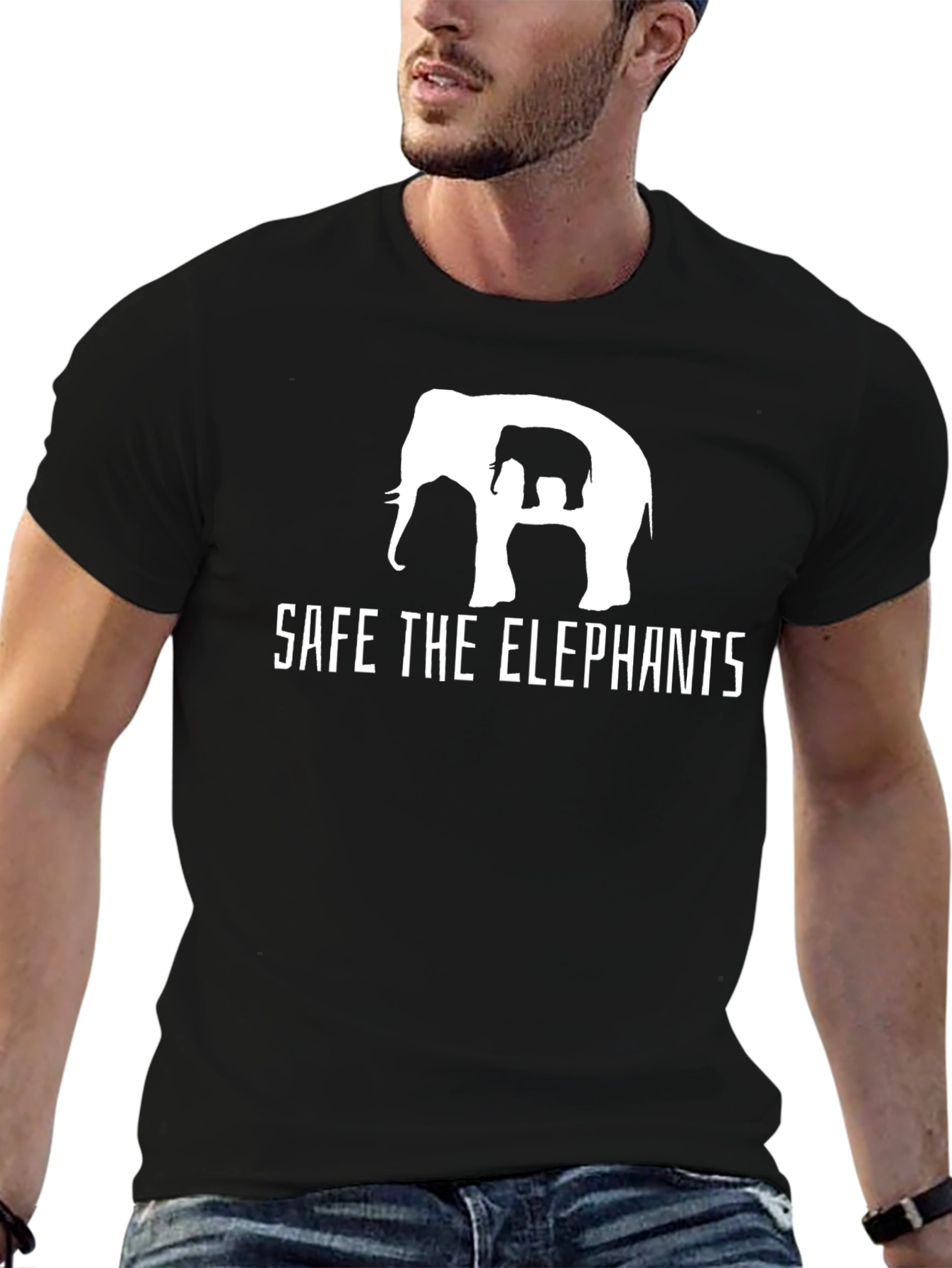 Save The Elephants Graphic Tee