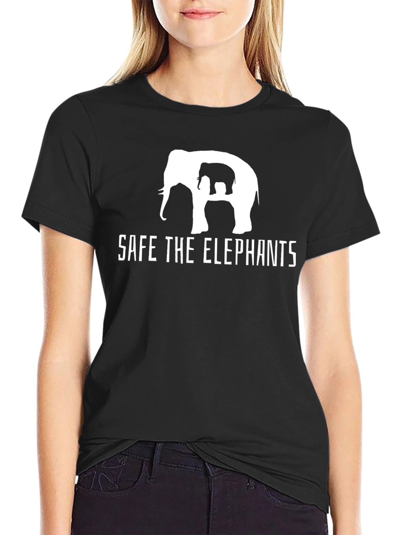 Save The Elephants Graphic Tee