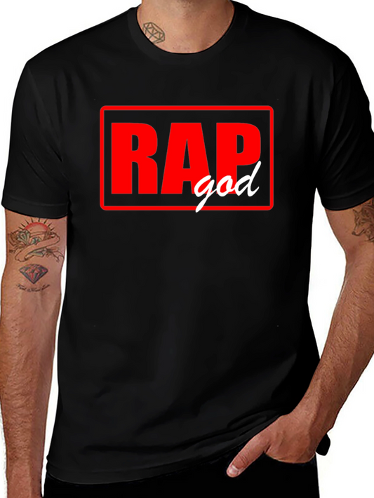 Rap God Black Graphic Tee