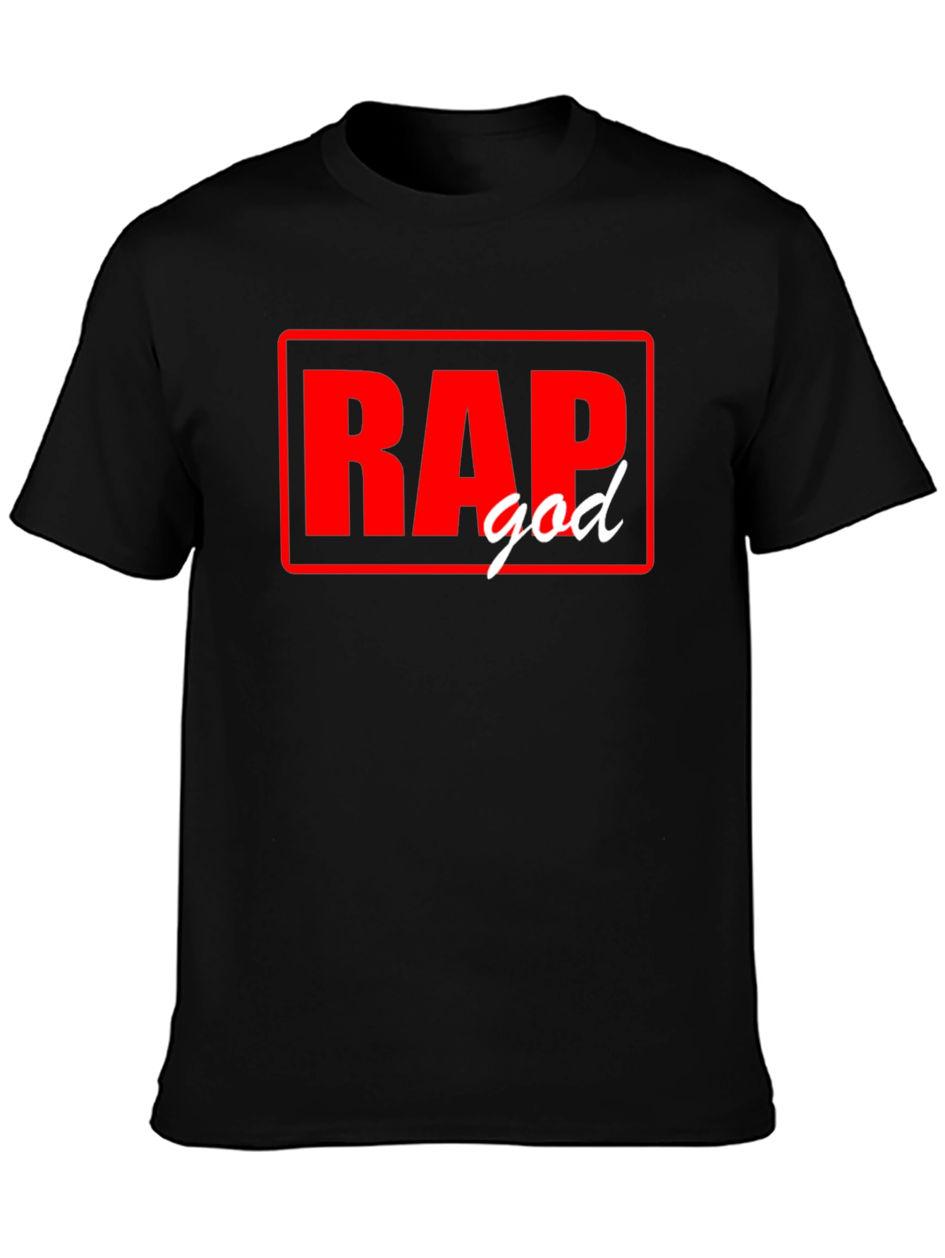Rap God Black Graphic Tee