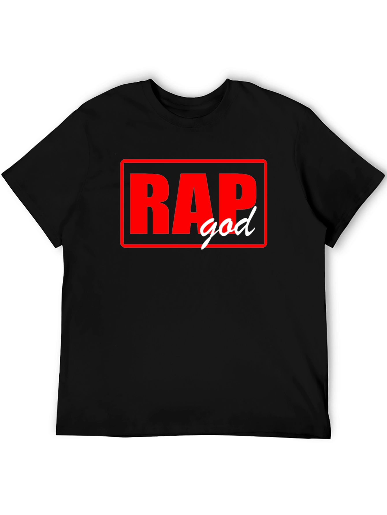 Rap God Black Graphic Tee
