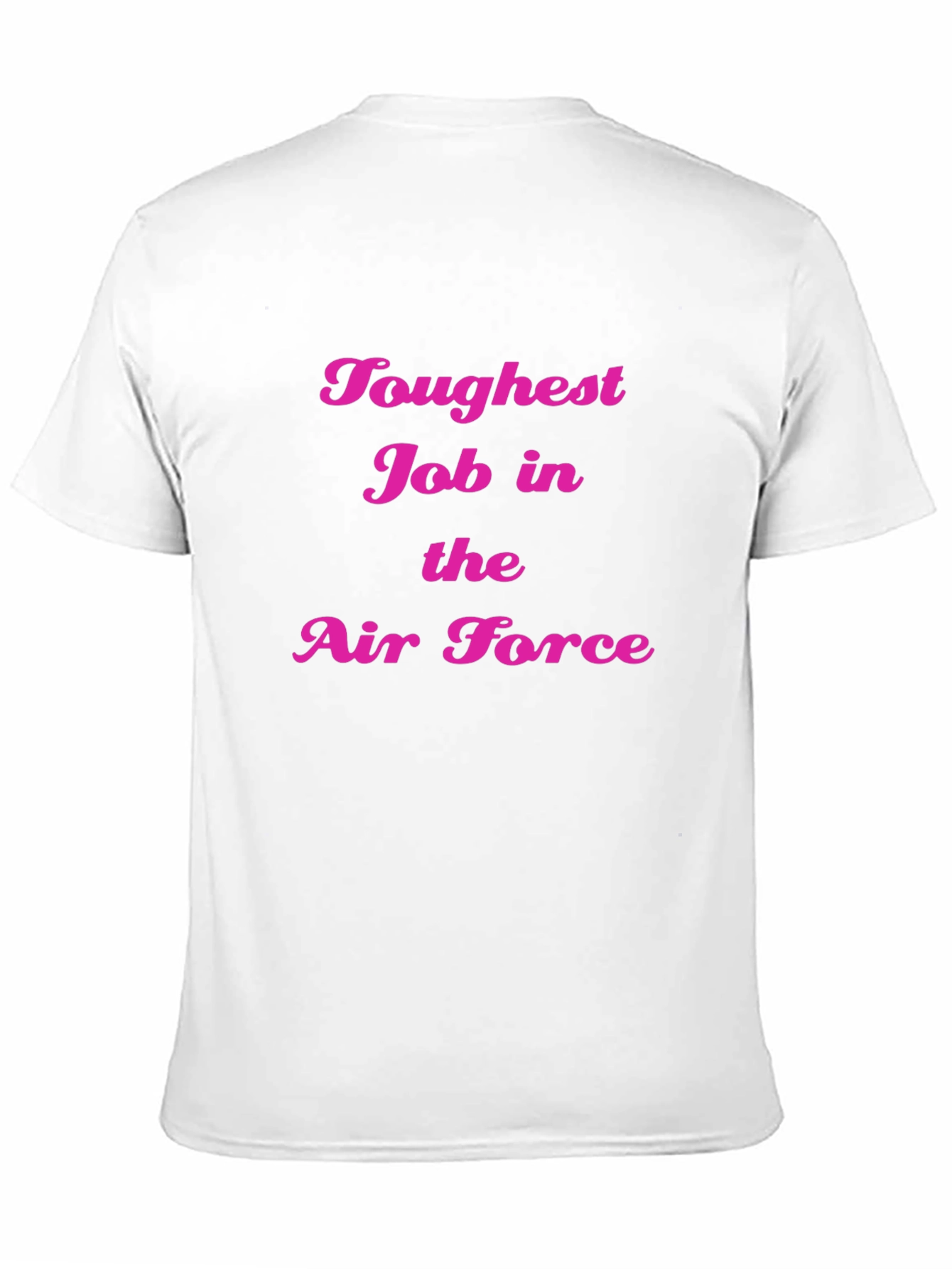 Toughest Job in Air Force Black Tee