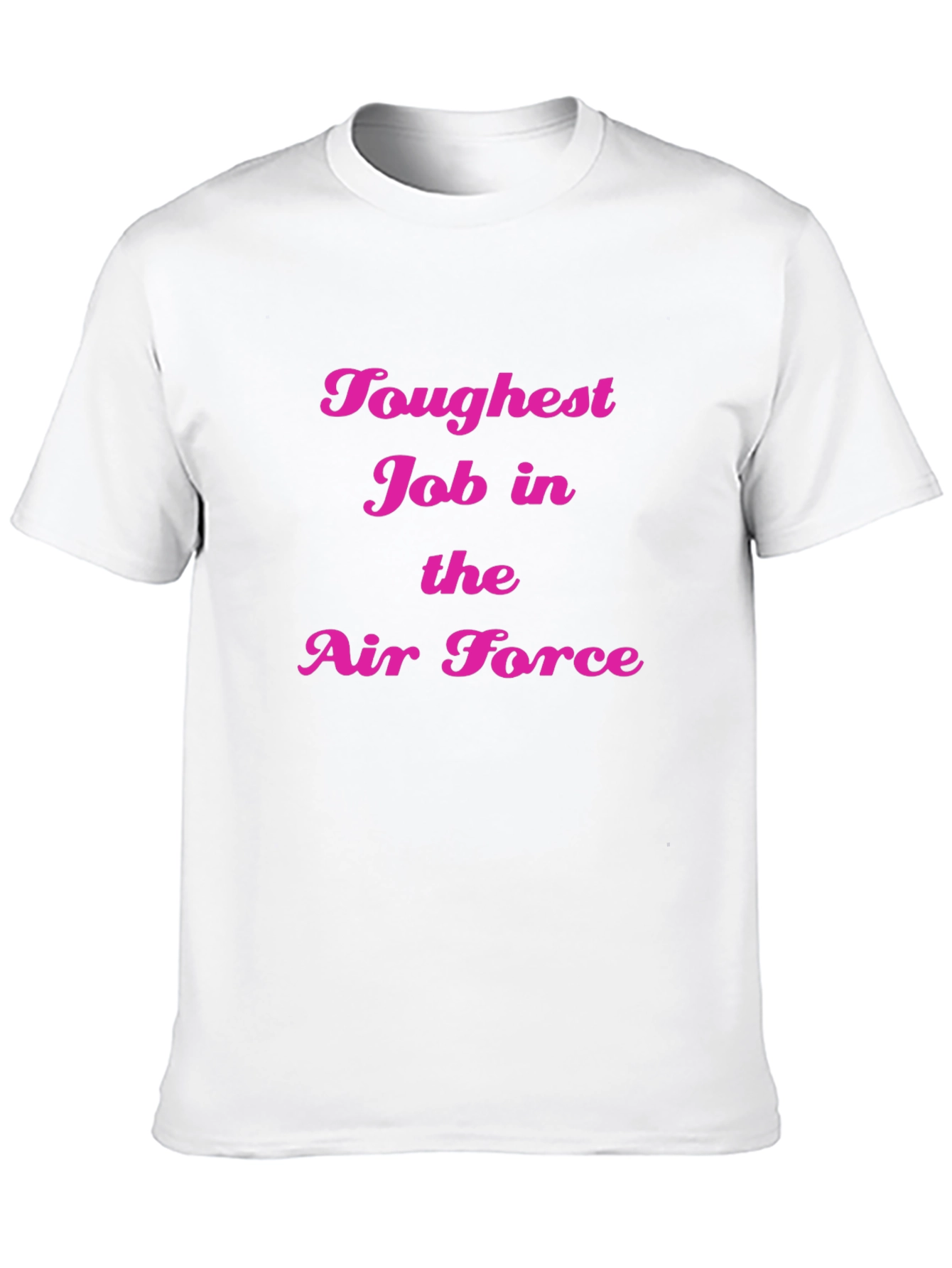 Toughest Job in Air Force Black Tee