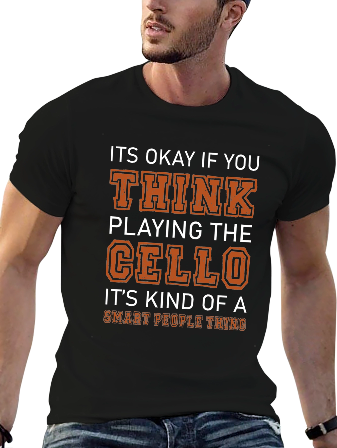 Cello Player Smart People T-Shirt