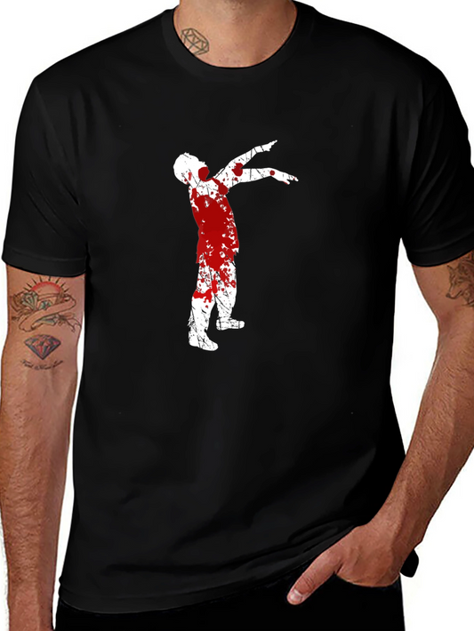 Bloody Zombie Dab T-Shirt - Halloween Tee
