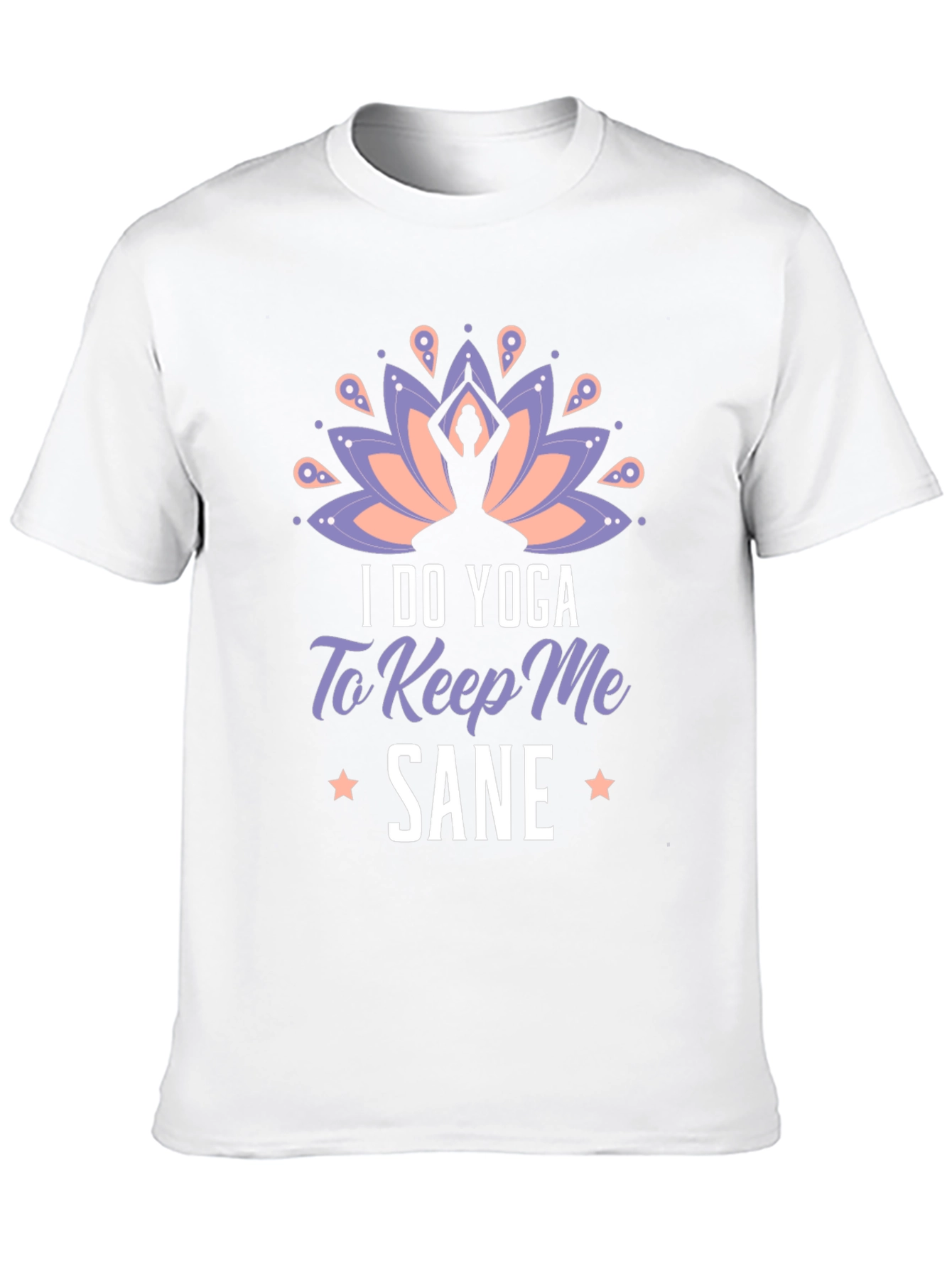 Yoga Sane Graphic Tee - Soft Black T-Shirt