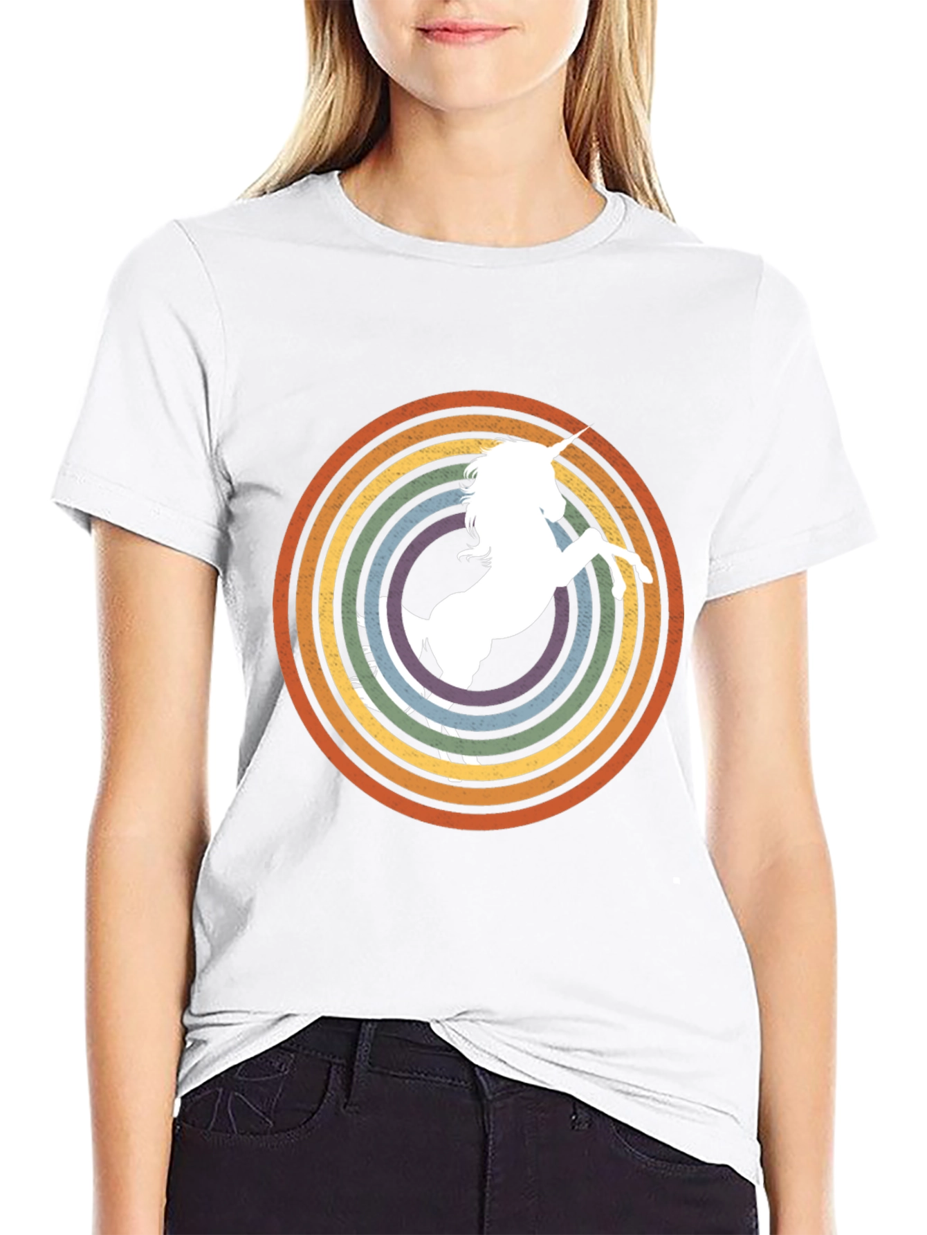 Unicorn Rainbow T-Shirt - Graphic Tee