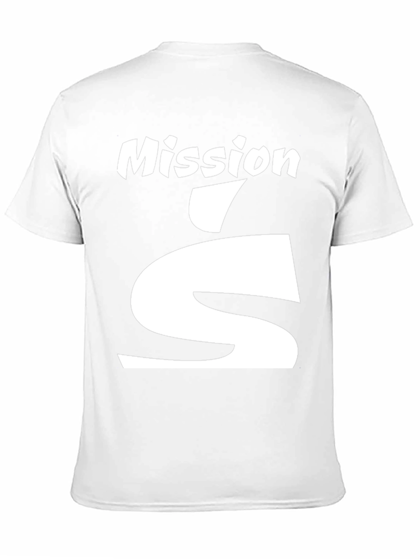 Mission S Black T-Shirt - Stylish Graphic Tee