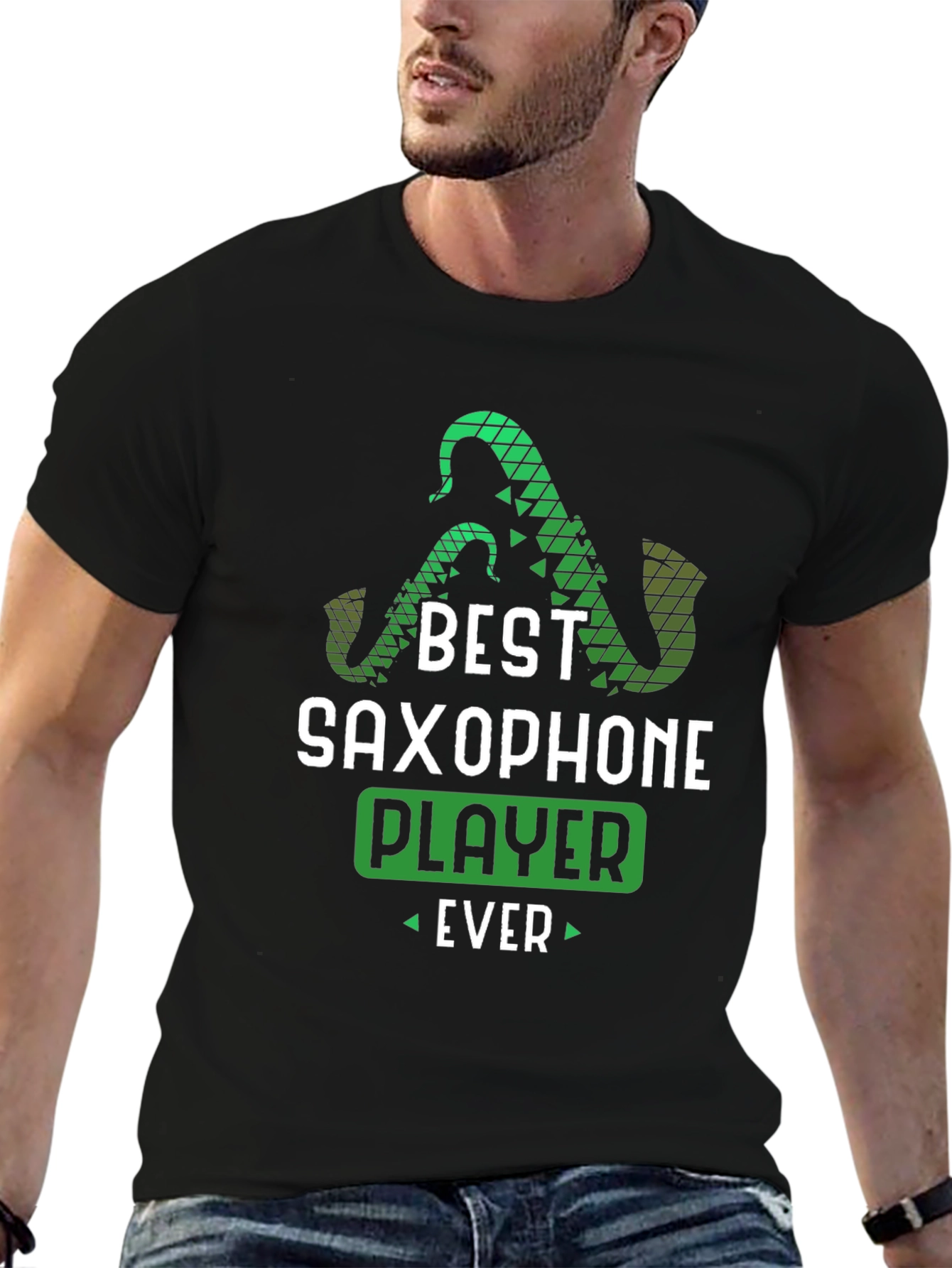 Best Saxophone Player Ever T-Shirt - Music Lover Tee