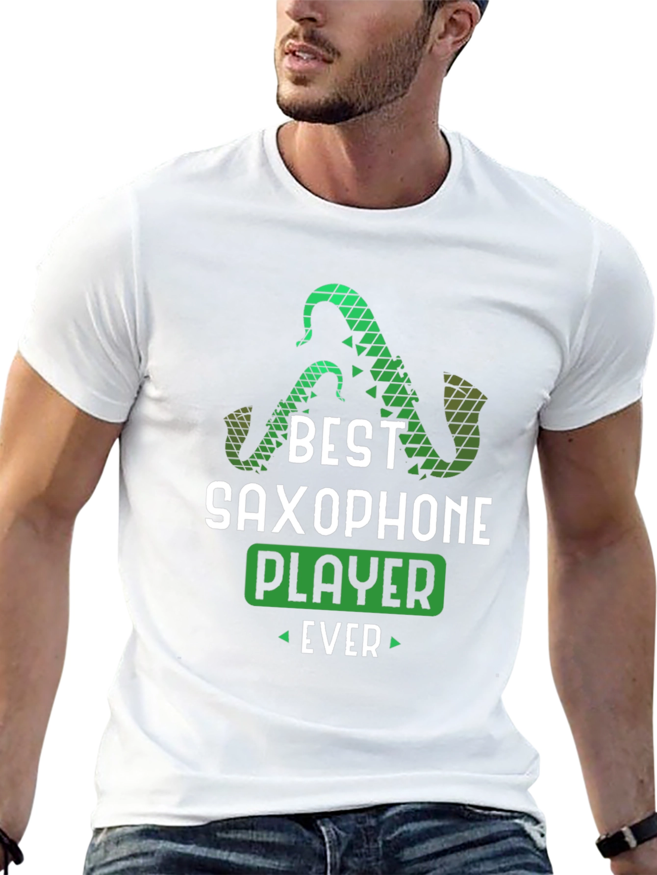 Best Saxophone Player Ever T-Shirt - Music Lover Tee