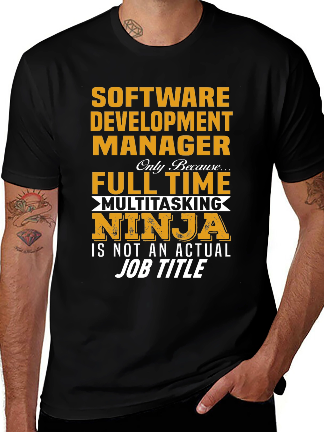 Software Development Manager Ninja T-Shirt