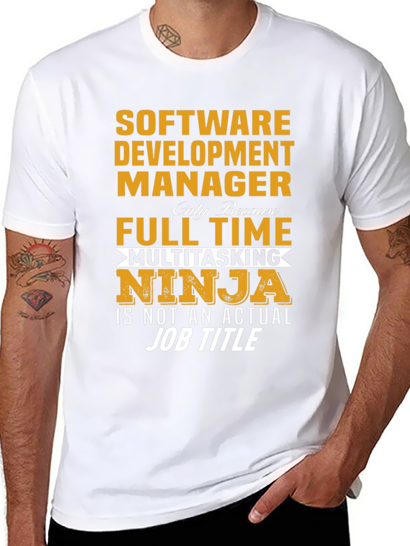 Software Development Manager Ninja T-Shirt