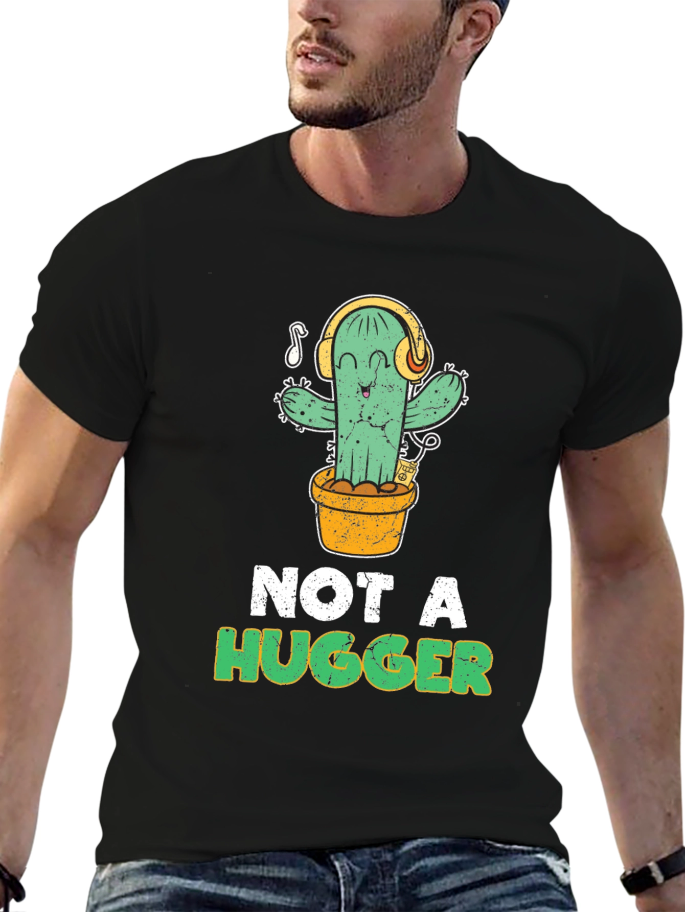 Not a Hugger Cactus T-Shirt