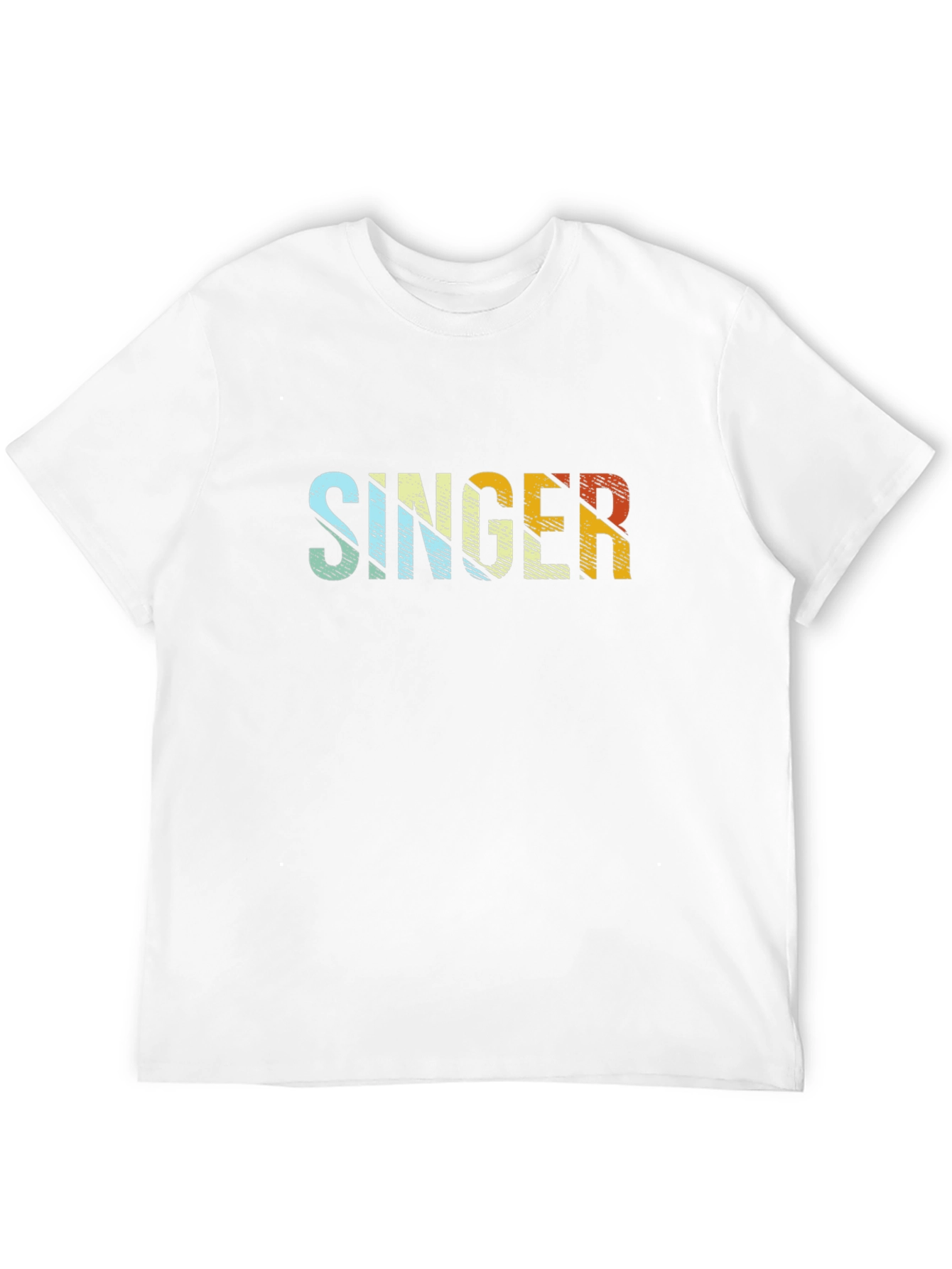 Retro Singer Graphic T-Shirt - Black