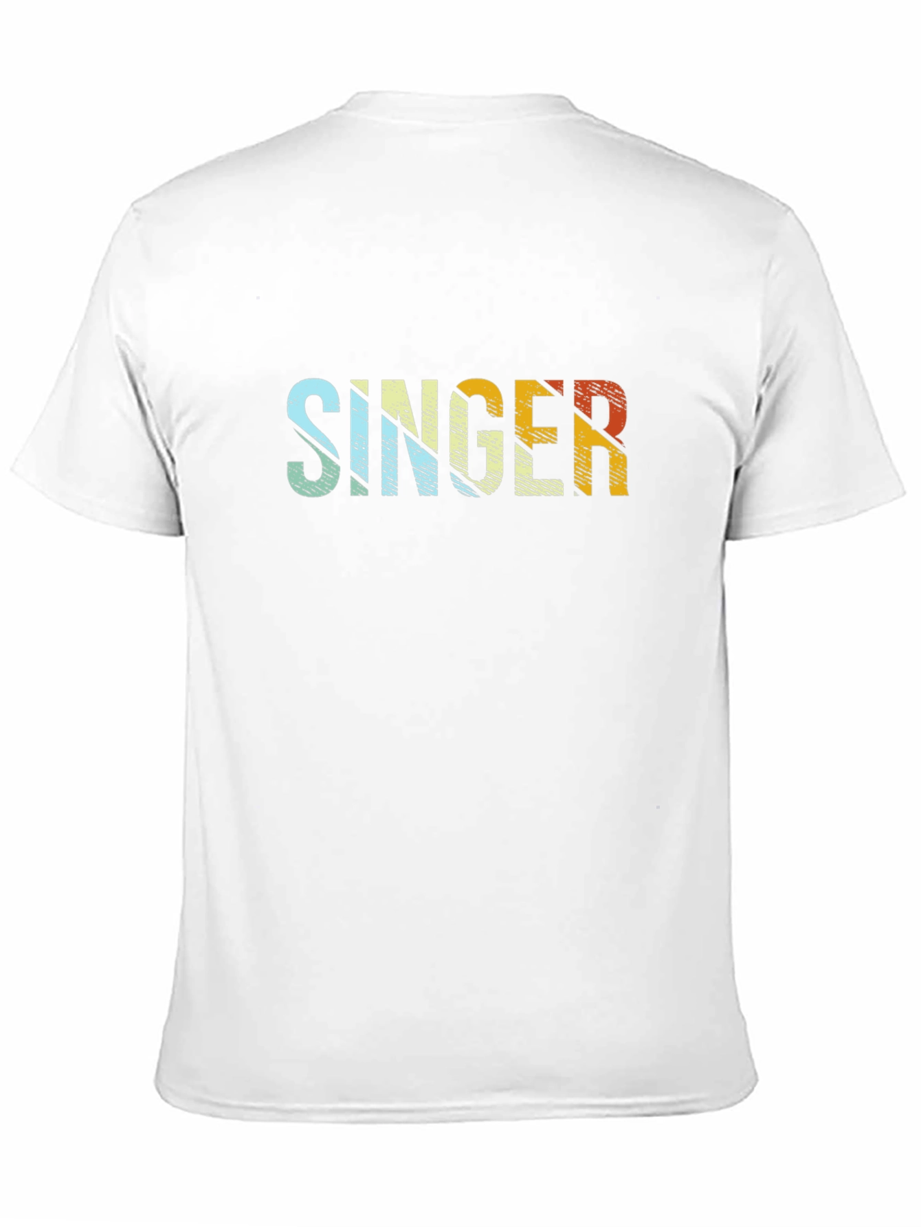 Retro Singer Graphic T-Shirt - Black