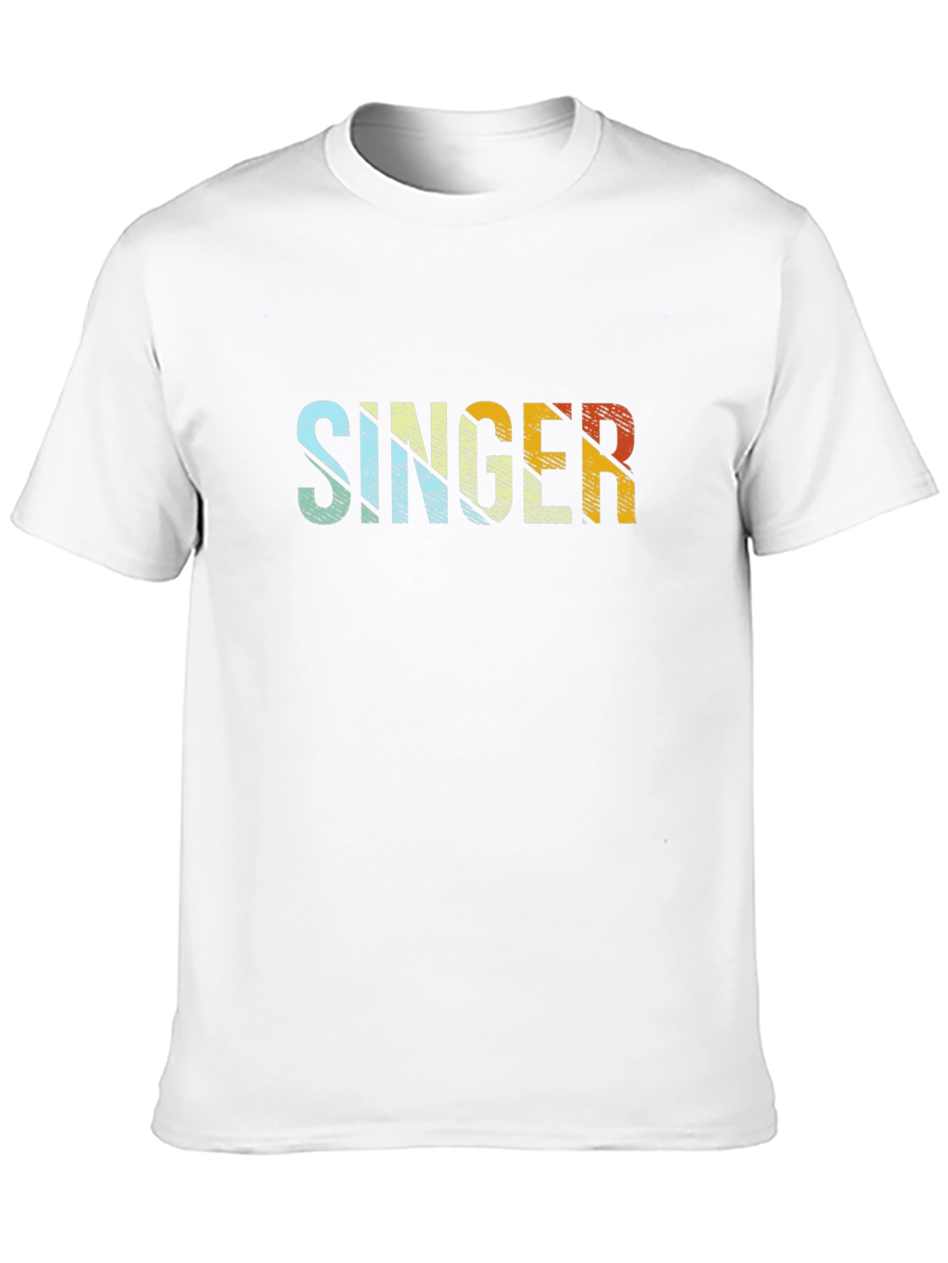 Retro Singer Graphic T-Shirt - Black