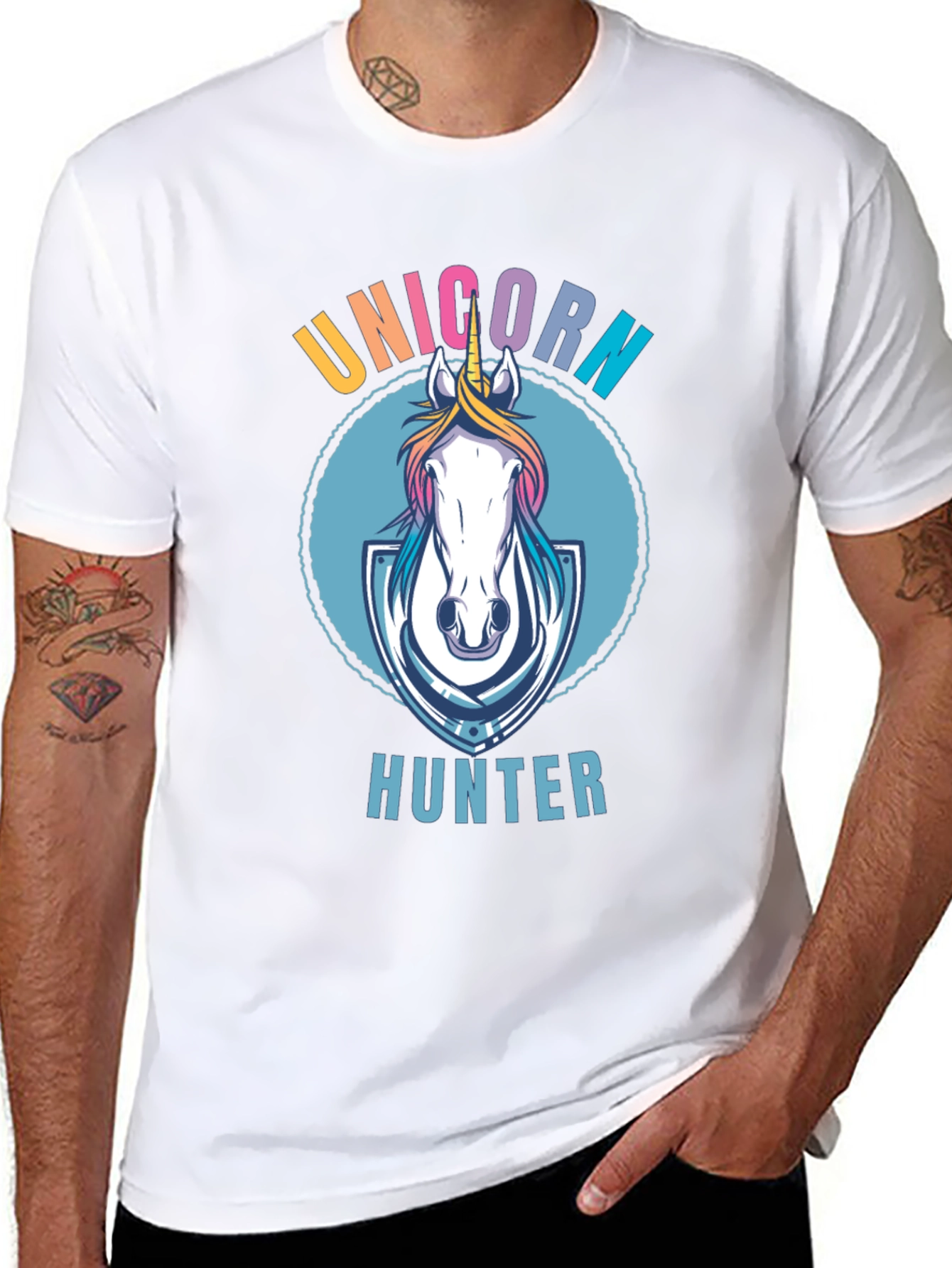 Unicorn Hunter Graphic T-Shirt
