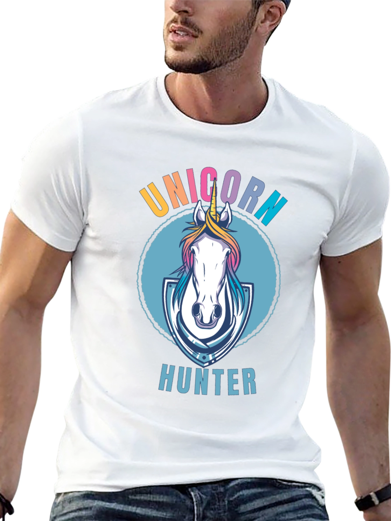 Unicorn Hunter Graphic T-Shirt