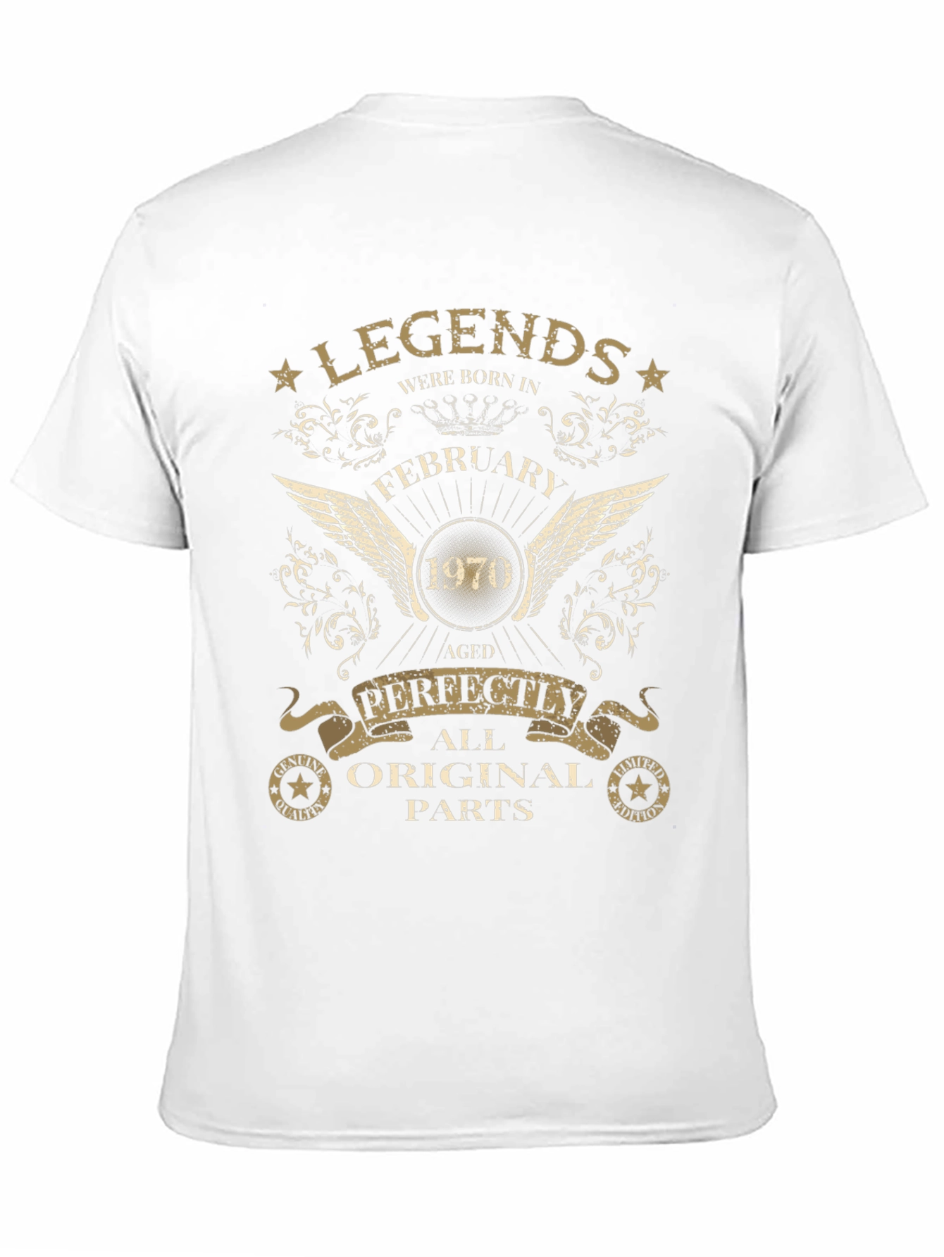 Legends Born in February 1970 T-Shirt