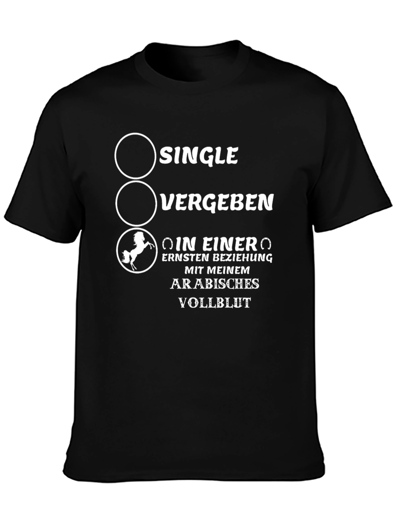 Single Arabisches Vollblut Horse T-Shirt