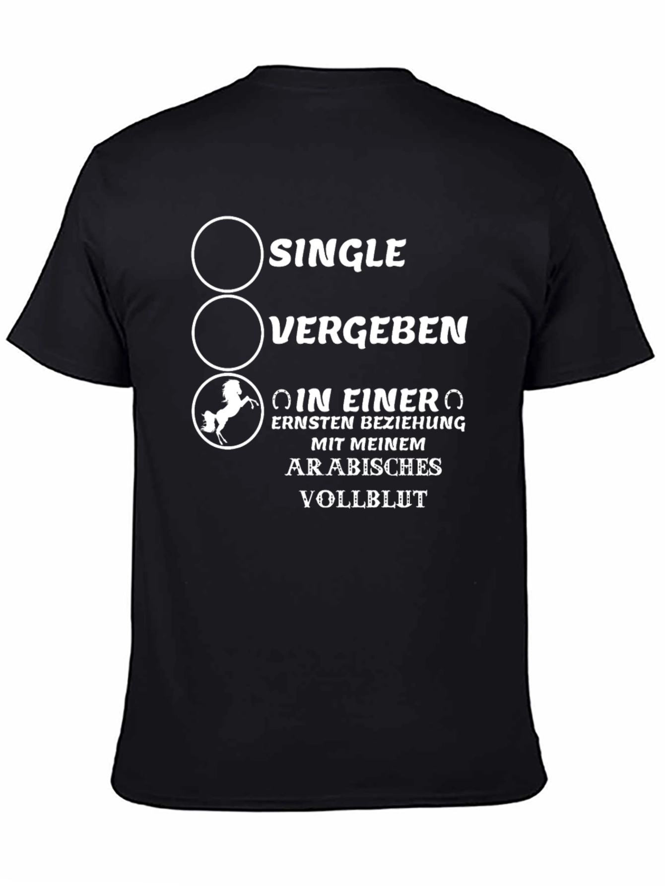 Single Arabisches Vollblut Horse T-Shirt