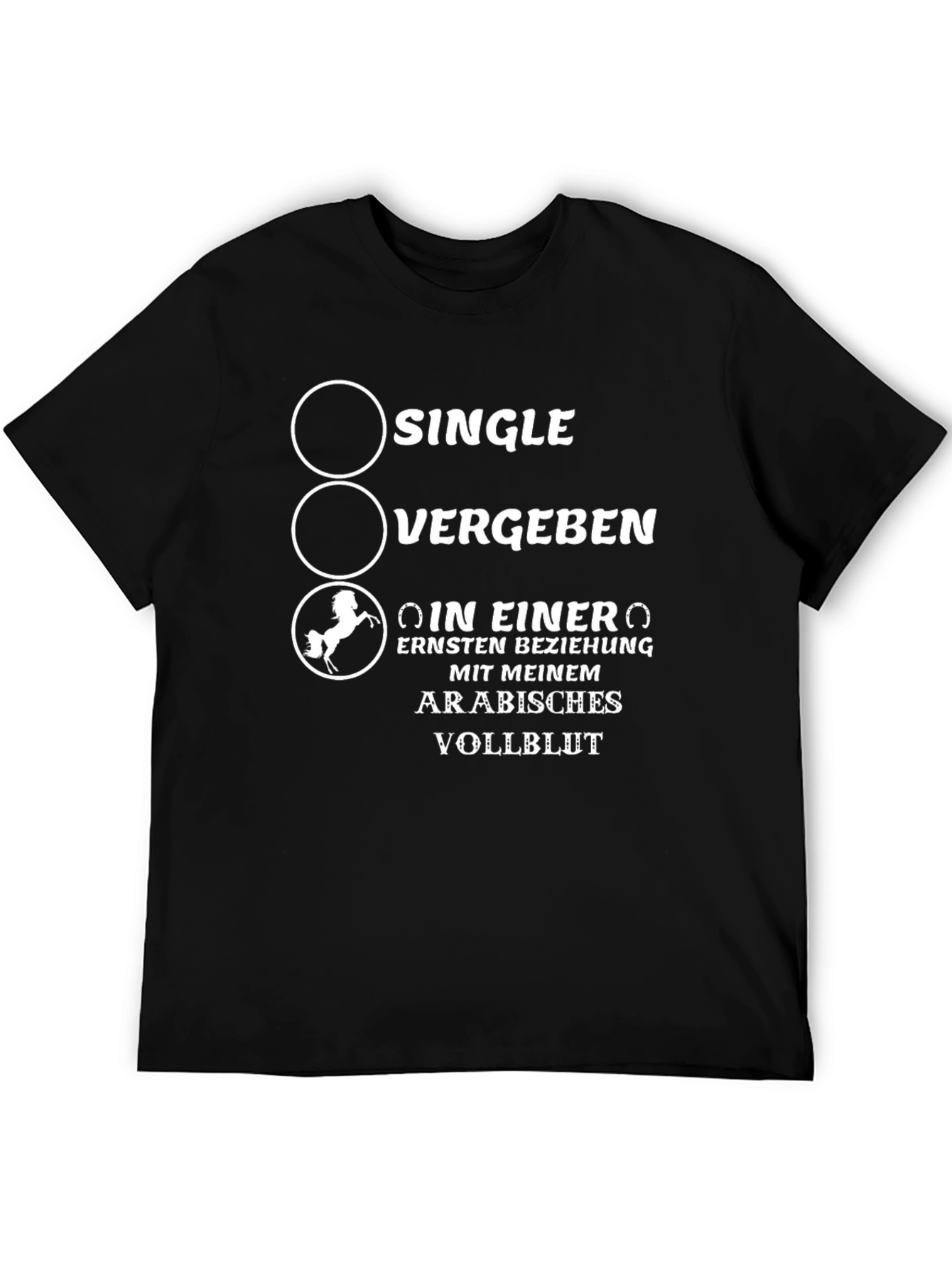 Single Arabisches Vollblut Horse T-Shirt