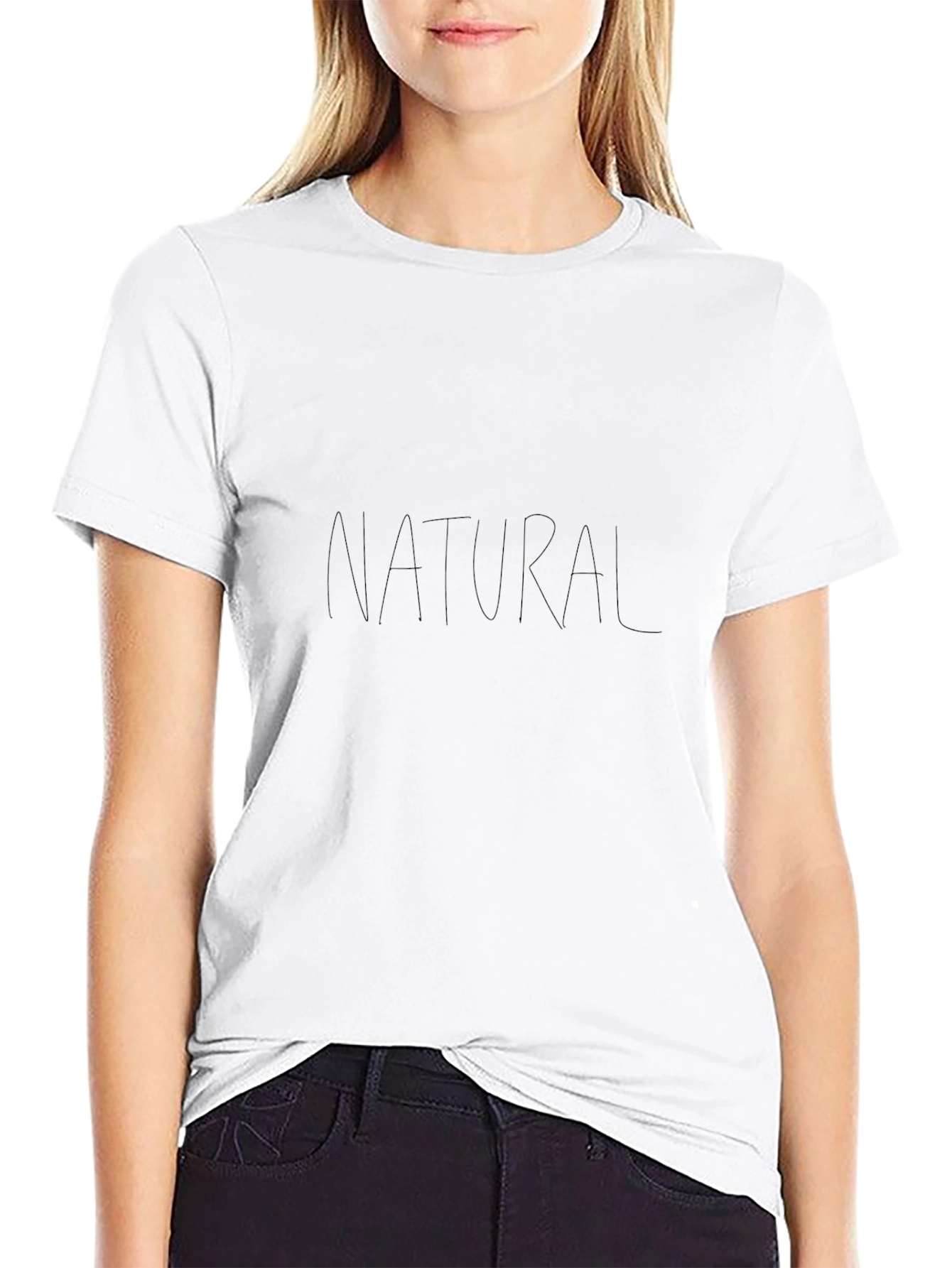 Natural Black T-Shirt