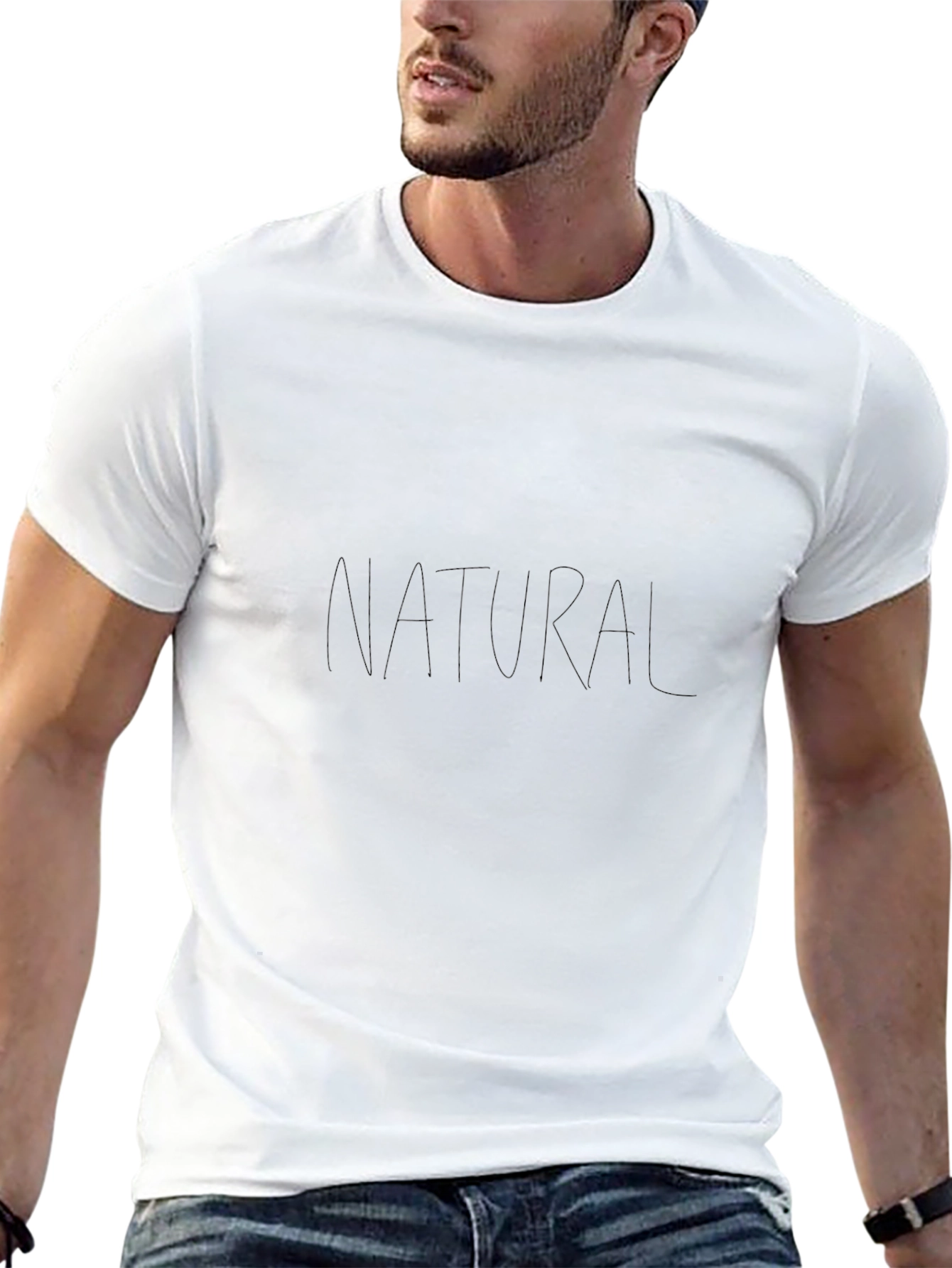 Natural Black T-Shirt