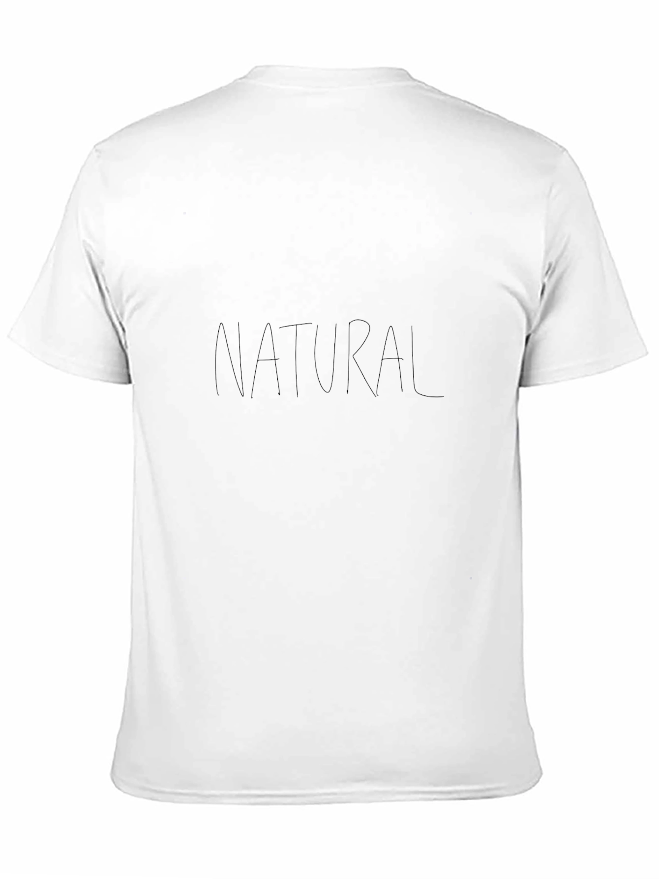 Natural Black T-Shirt